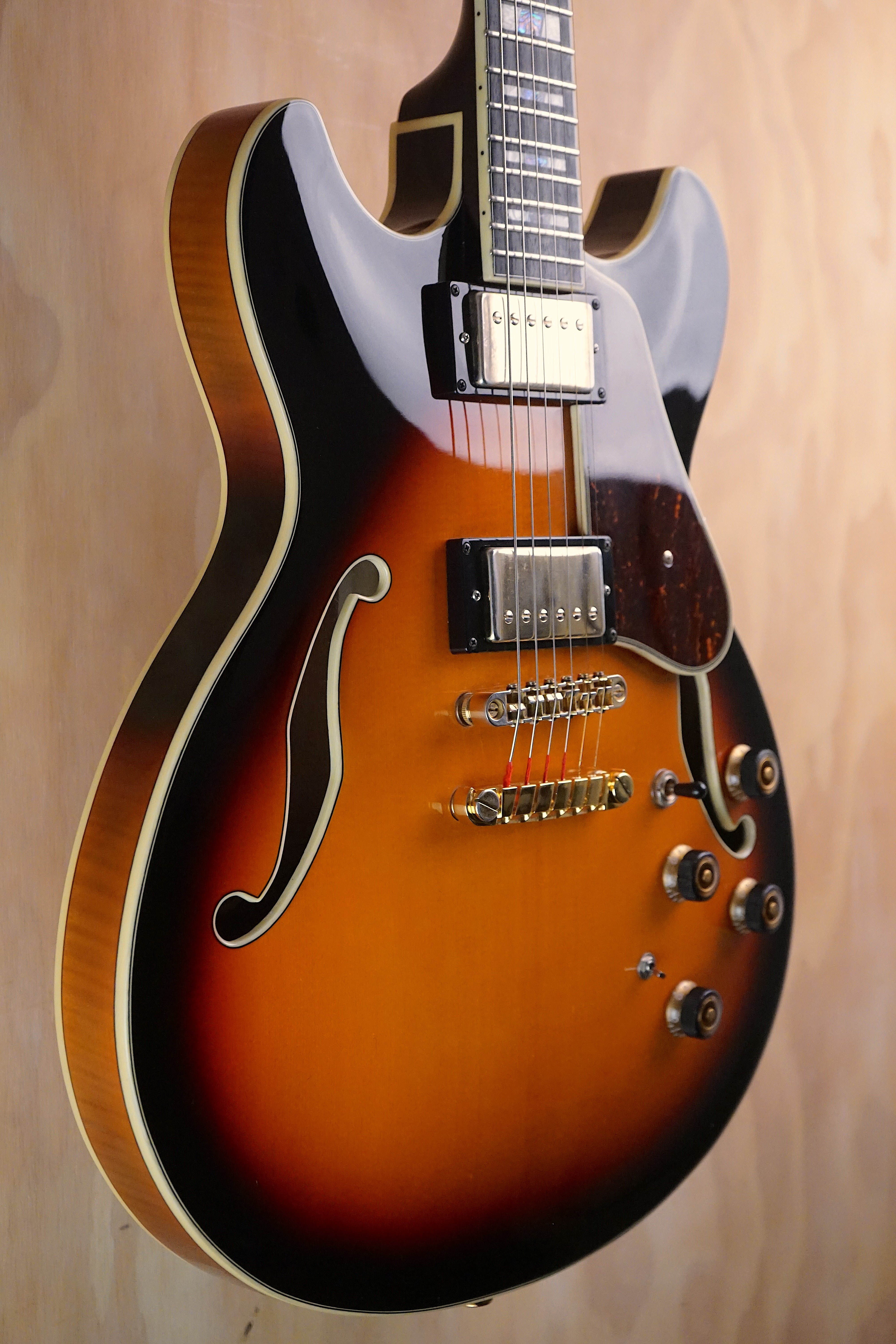 Ibanez AS113 Semi-Hollowbody Brown Sunburst, (Used) - Fair Deal Music