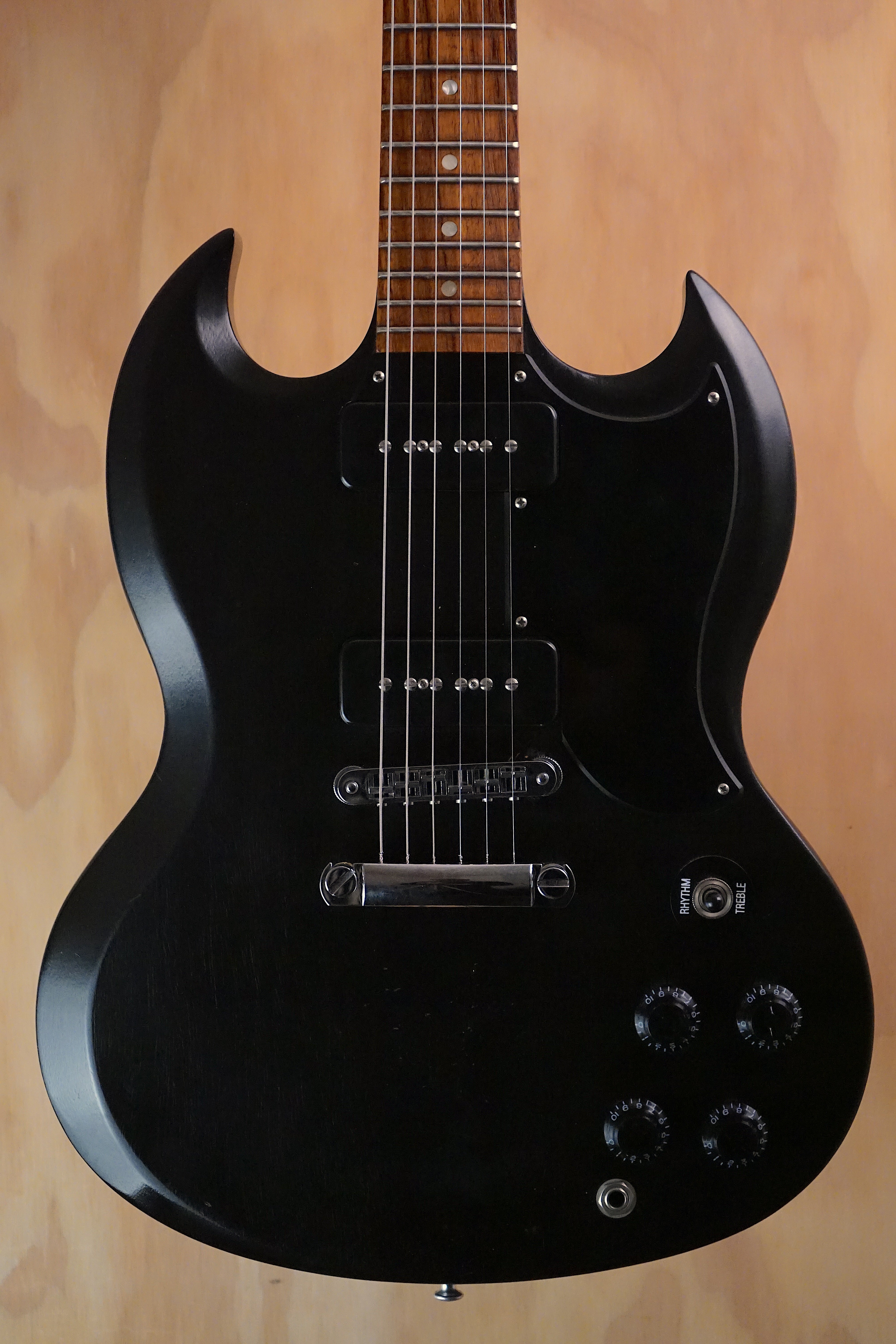2011 Gibson SG Special '60s Tribute Worn Ebony, (Used, Comm)