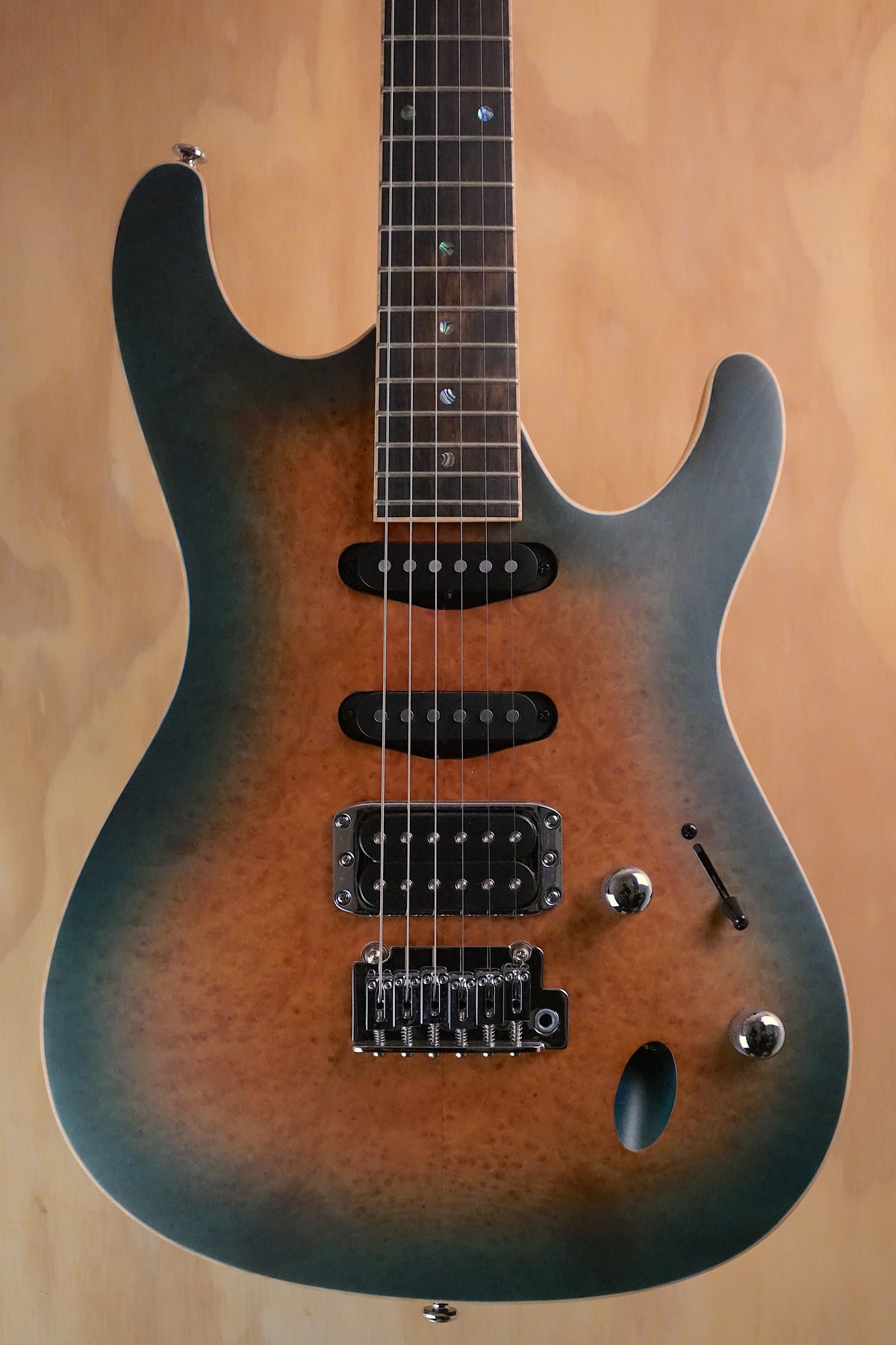 Ibanez SA460MBW-SUB Sunset Blue Burst Ex Display Electric Guitar