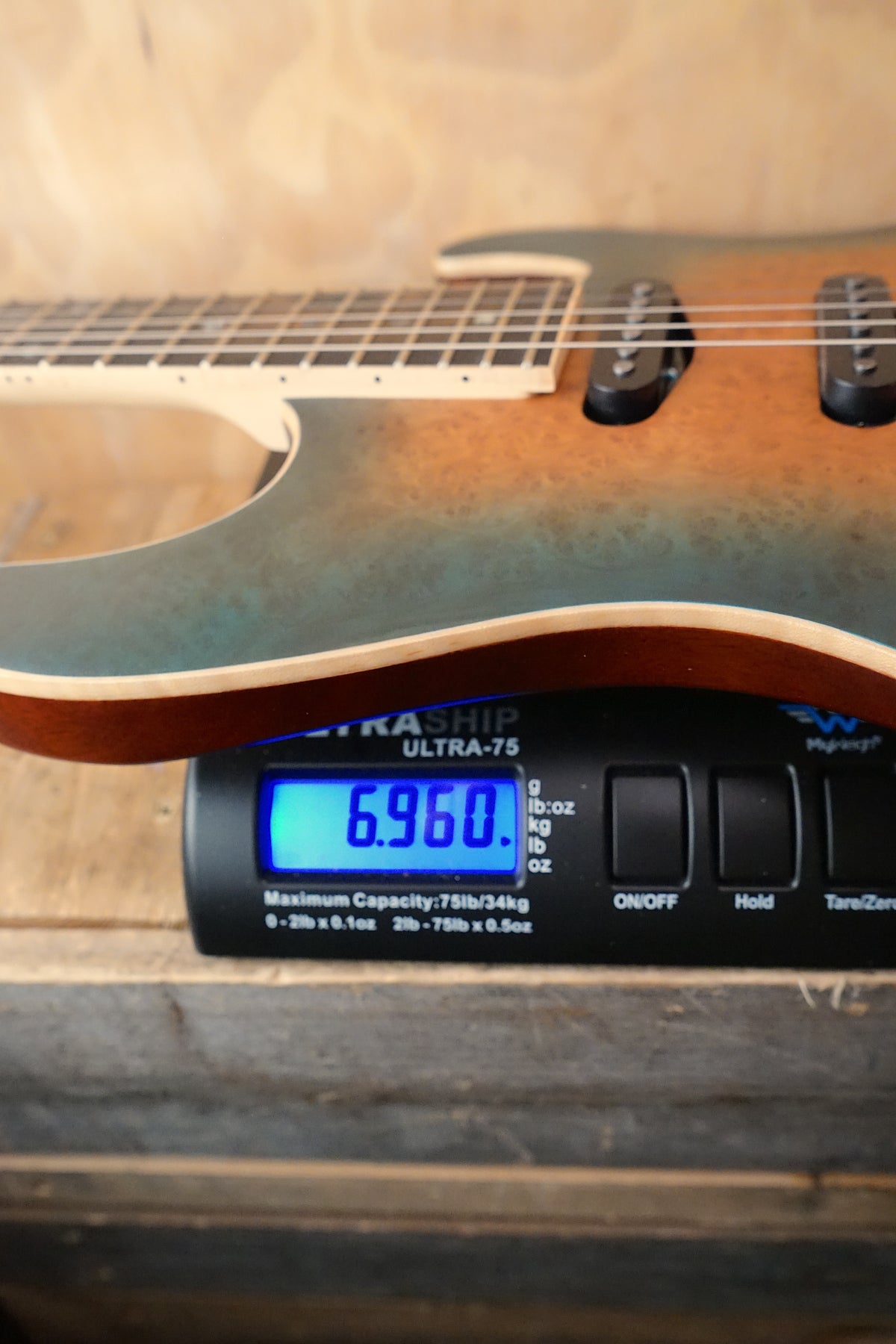 Ibanez SA460MBW-SUB Sunset Blue Burst Ex Display Electric Guitar