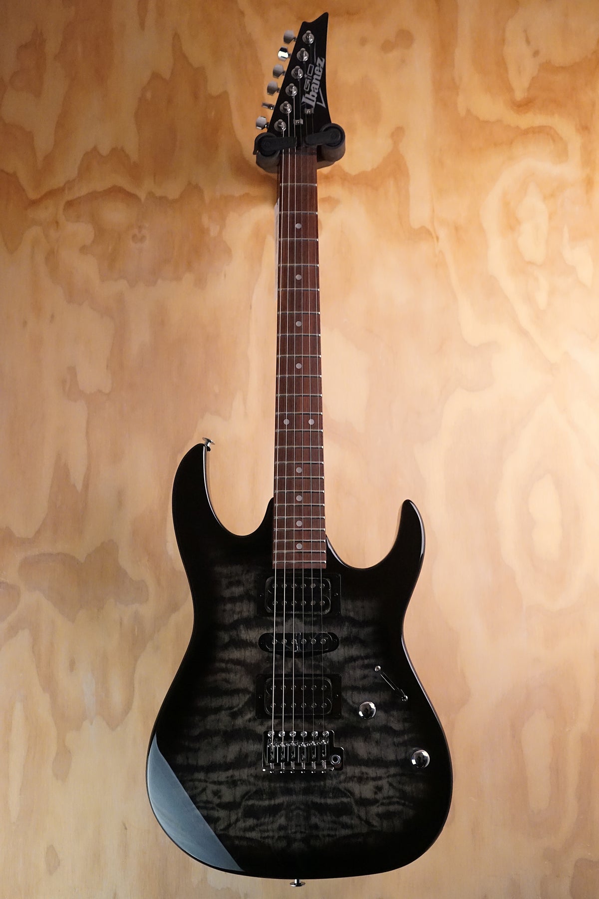 Ibanez GRX70QA-TKS Transparent Black Burst Electric Guitar, Ex Display