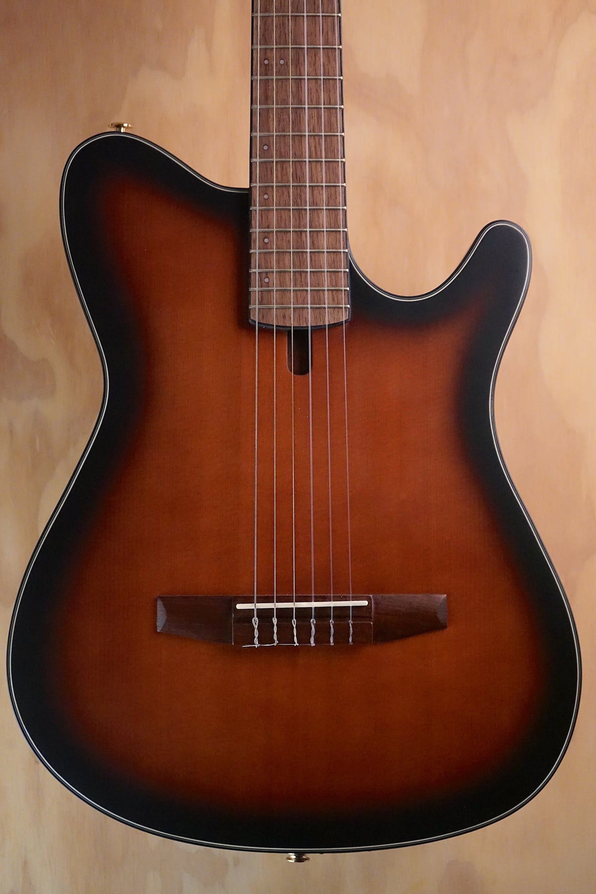 Ibanez FRH10N-BSF Slimline Nylon String Classical Guitar Brown Stained Flat, Ex Display