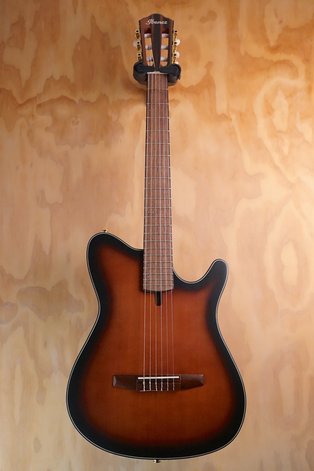 Ibanez FRH10N-BSF Slimline Nylon String Classical Guitar Brown Stained Flat, Ex Display