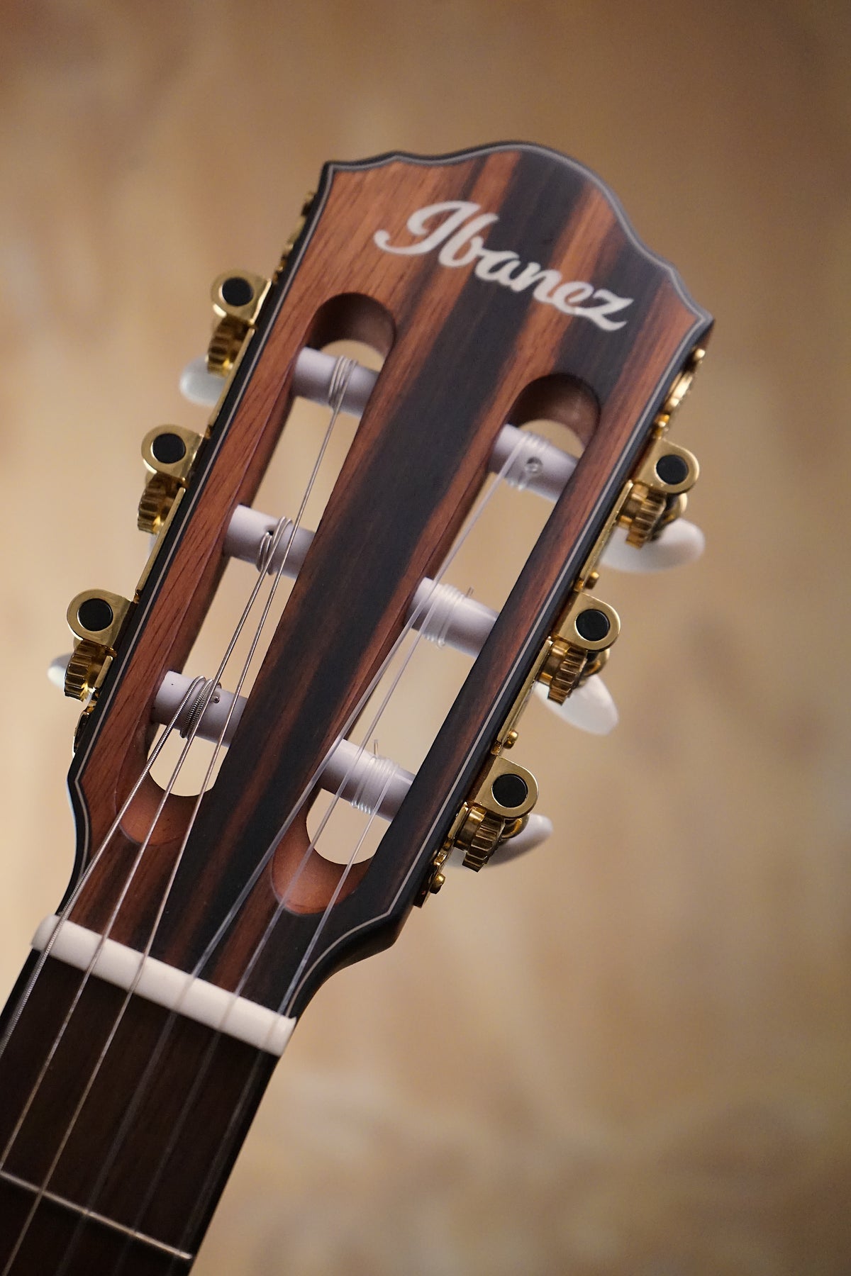 Ibanez FRH10N-BSF Slimline Nylon String Classical Guitar Brown Stained Flat, Ex Display