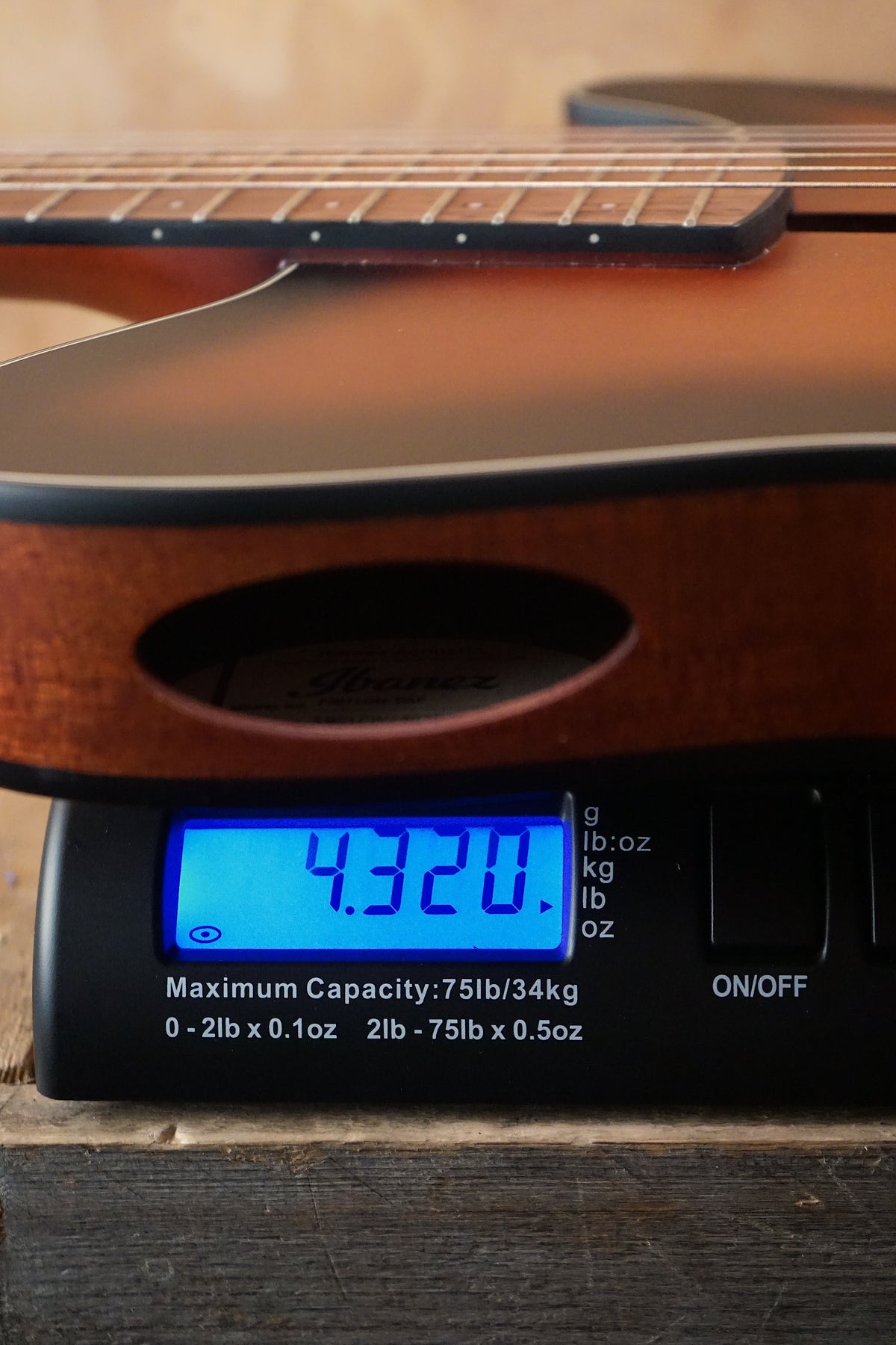 Ibanez FRH10N-BSF Slimline Nylon String Classical Guitar Brown Stained Flat, Ex Display