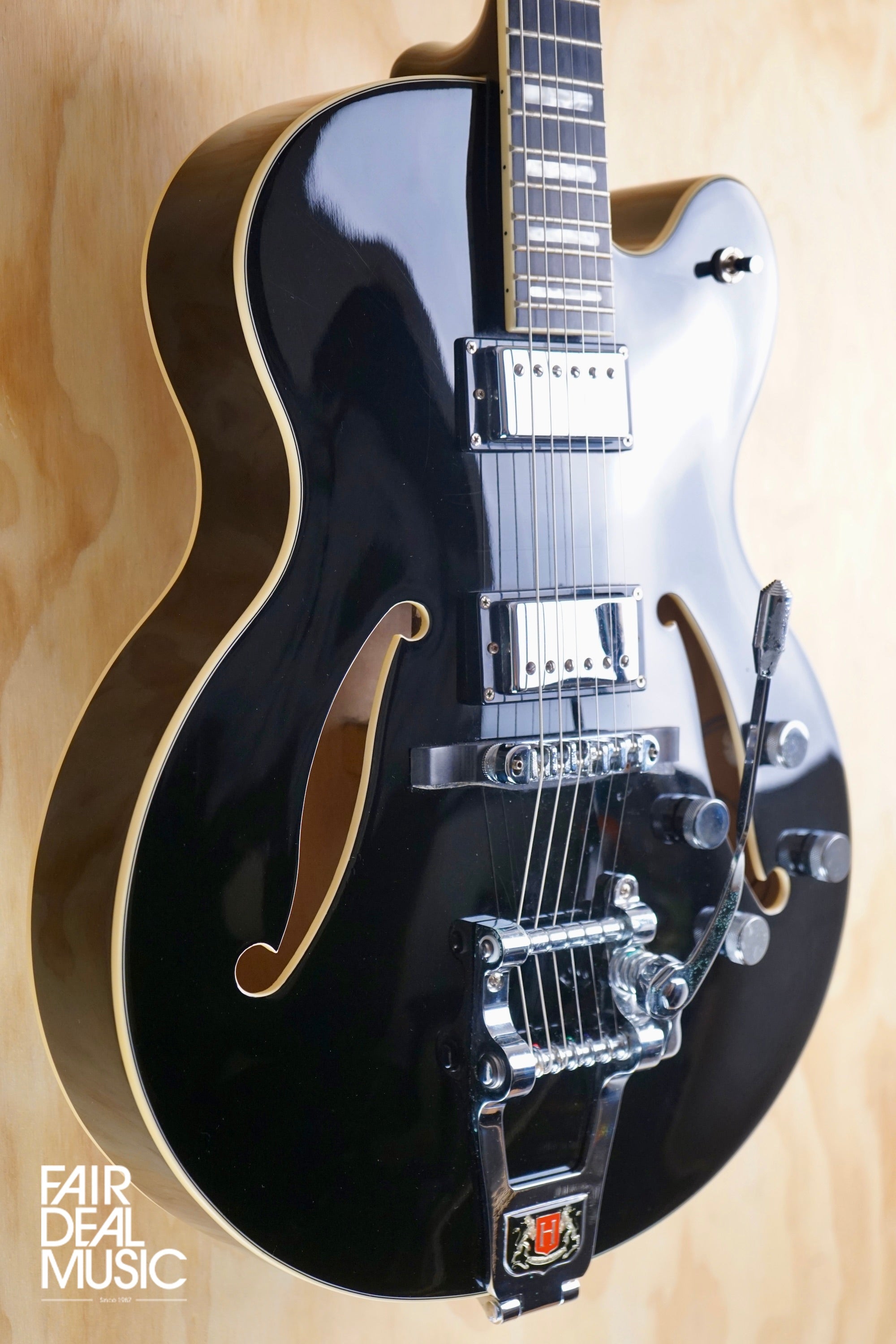 Hagstrom Tremar HJ500 Black Gloss, (Used) - Fair Deal Music