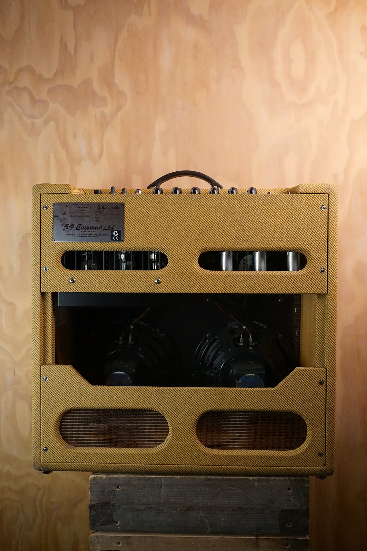 Fender ’59 Bassman Tweed 4x10 Valve Combo, (Used)