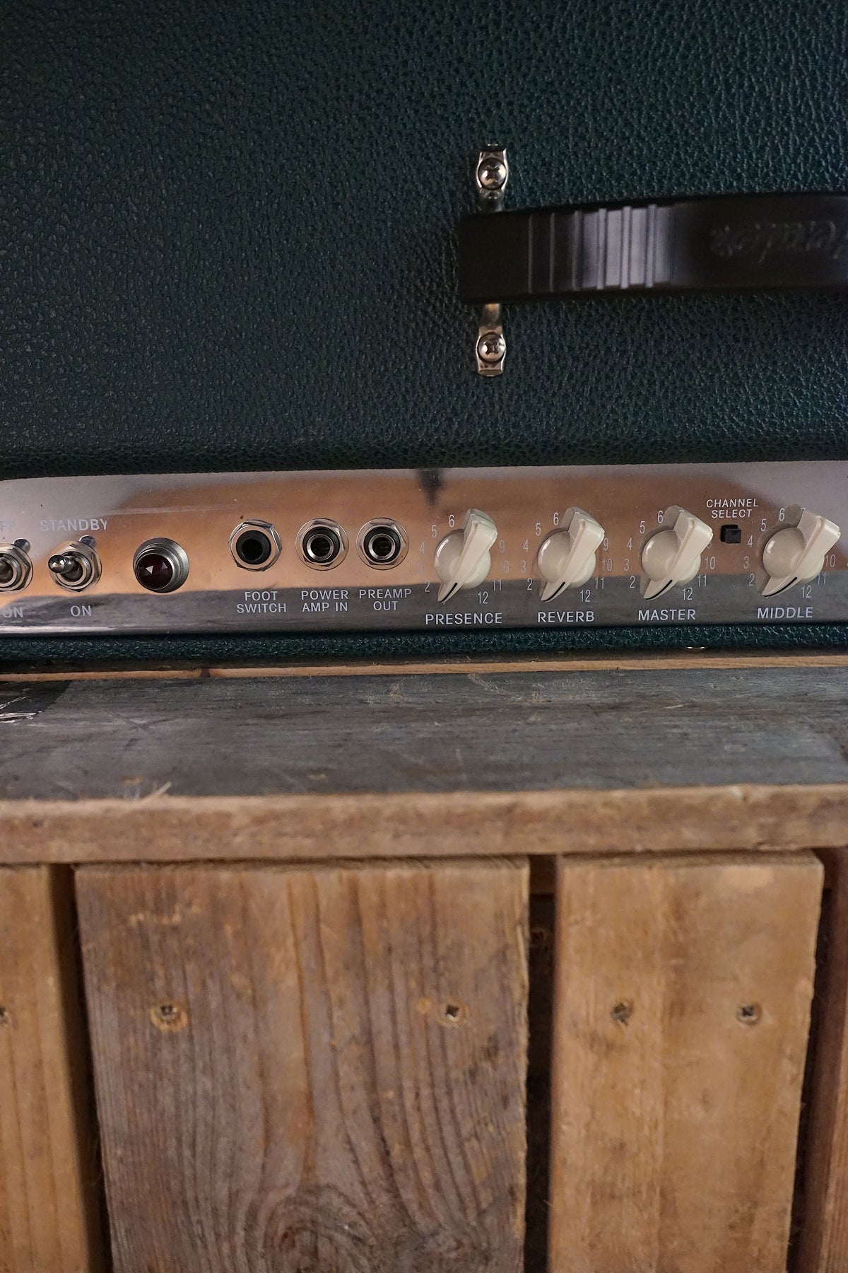 Fender Blues Deluxe Reissue FSR LTD Emerald Wheat, (Used)