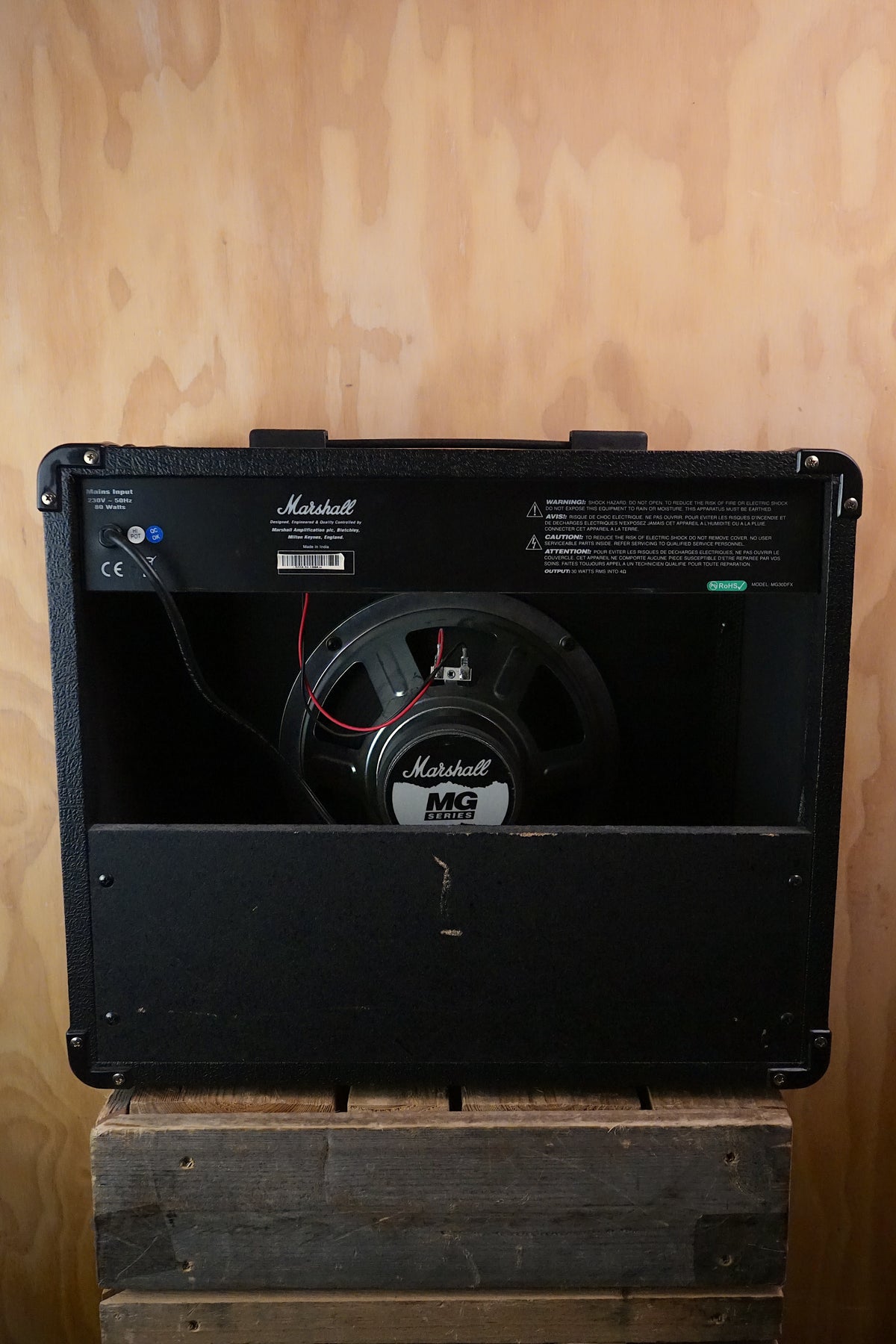 Marshall MG30DFX 30W Guitar Combo, (Used)