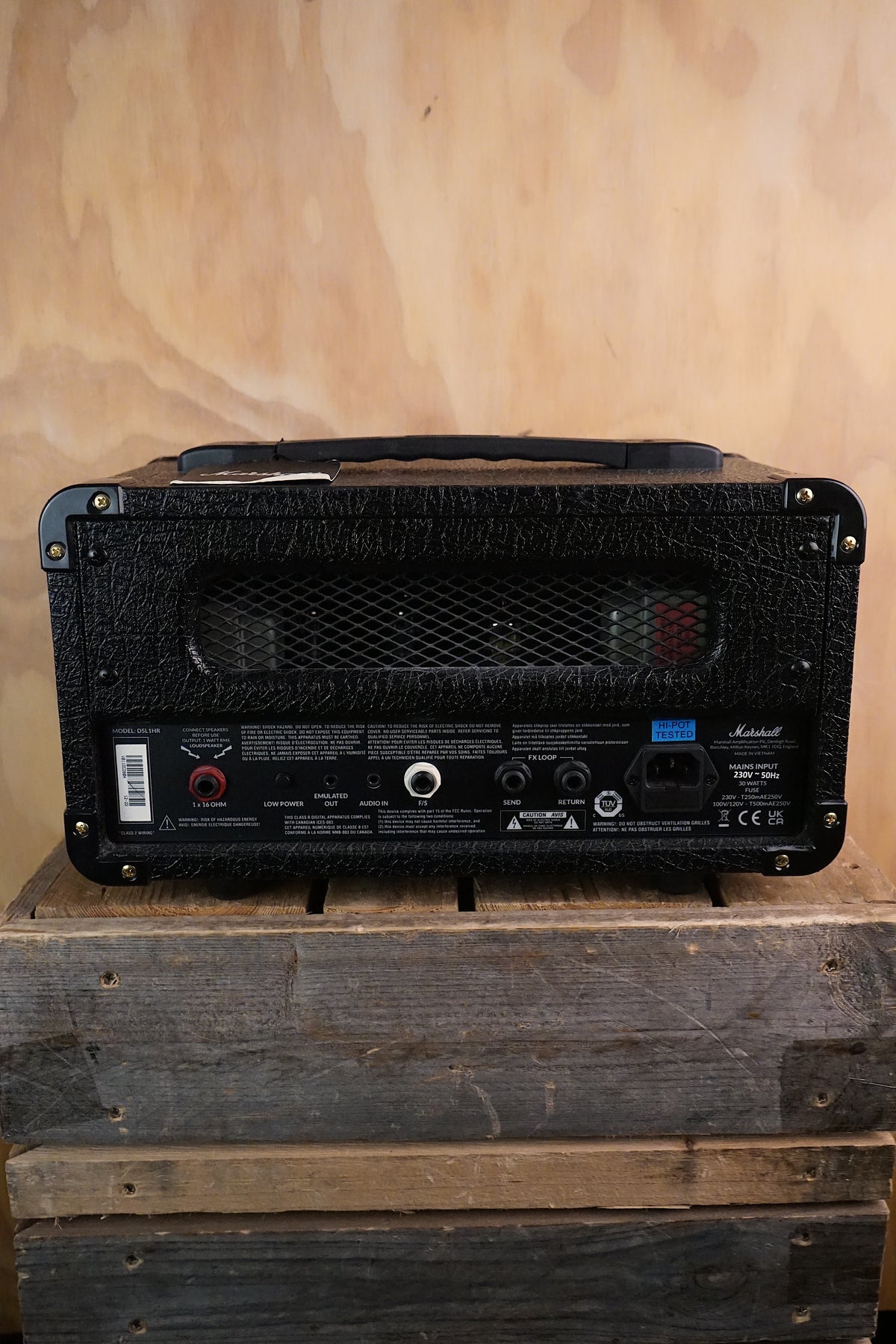 Marshall DSL1HR 1W Valve Head Amplifier, (Used)