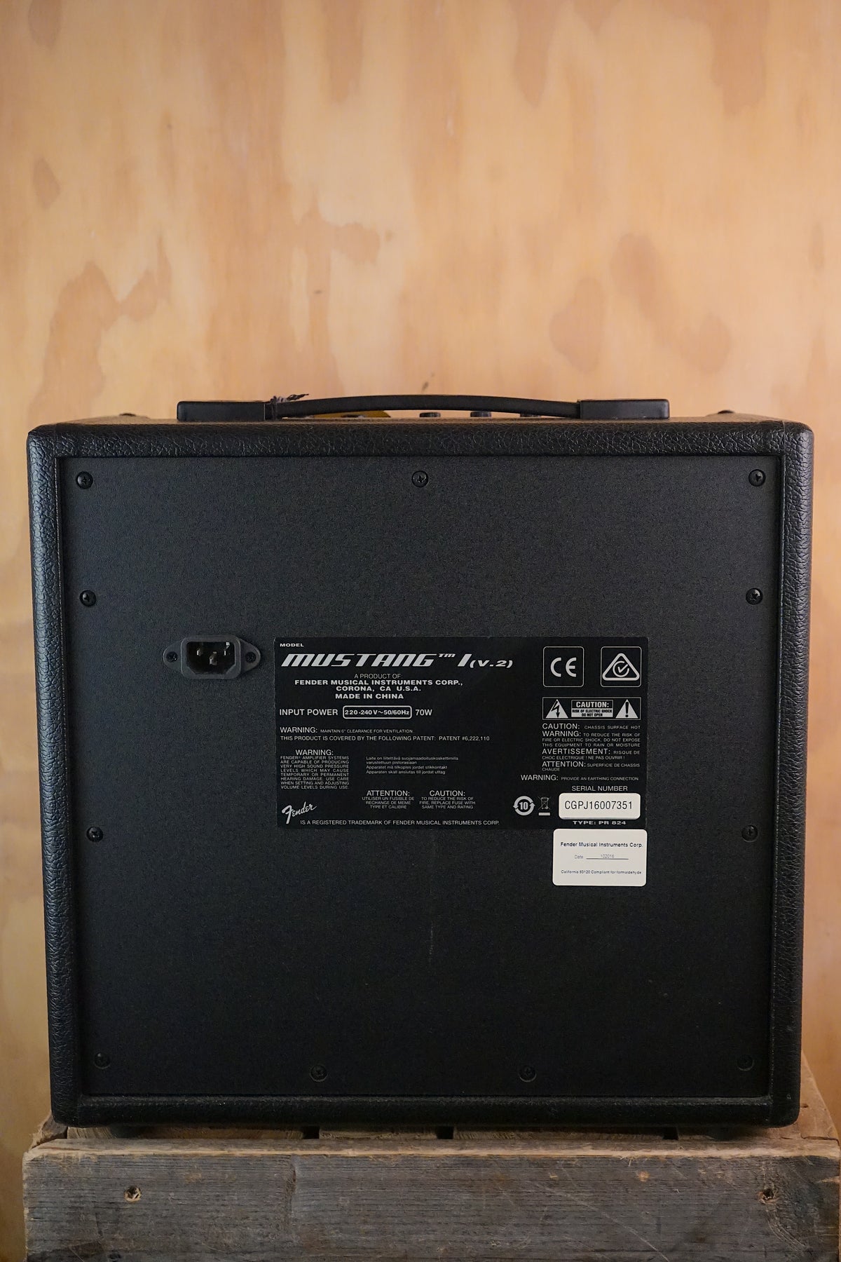 Fender Mustang I 20W Modelling Guitar Combo, (Used)