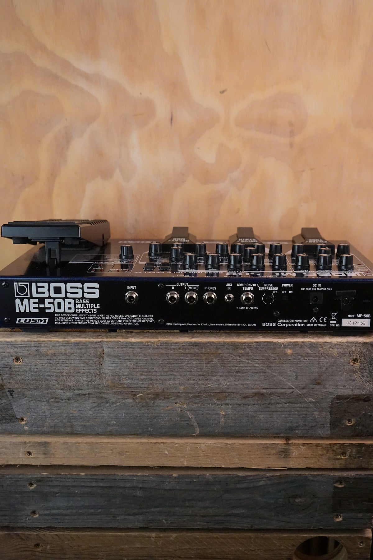 Boss ME-50B Bass Multiple Effects, (Used)