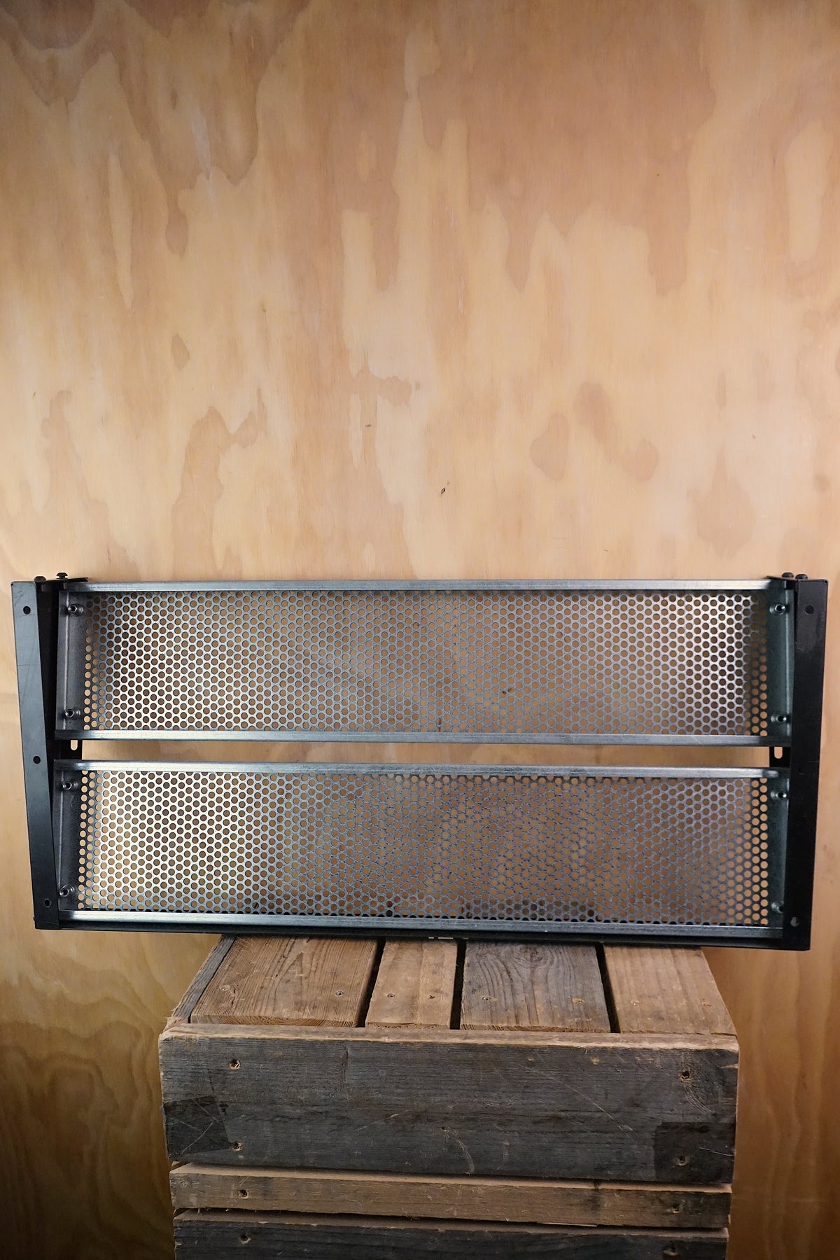 Unbranded Perforated Metal Pedal Board 27" x 12", (Used) - Fair Deal Music