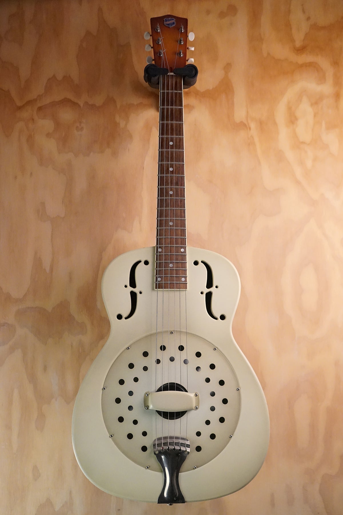 National Reso-Phonic 14-Fret Collegian Aged Ivory, (Used)