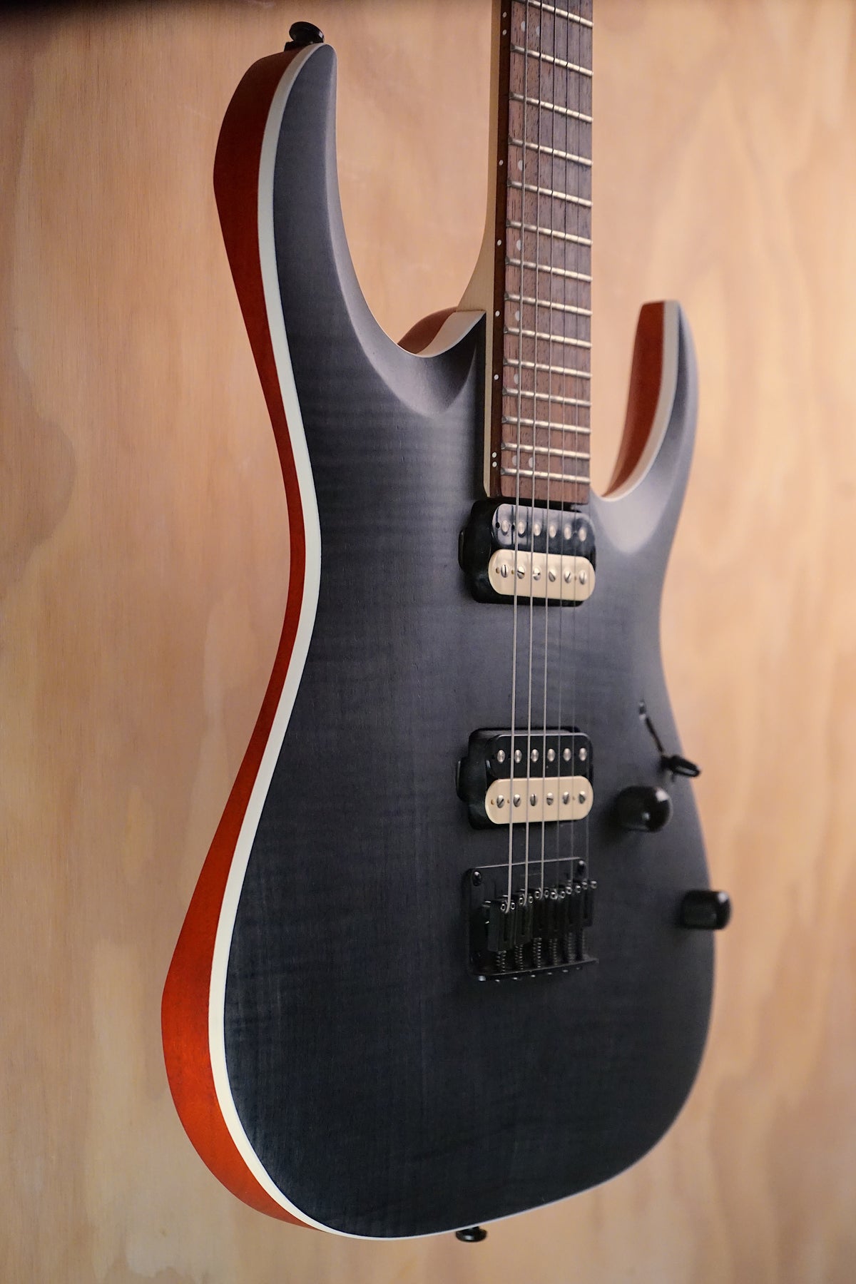 Ibanez RGA42FM with Tonerider Panama Pickups, (Used)