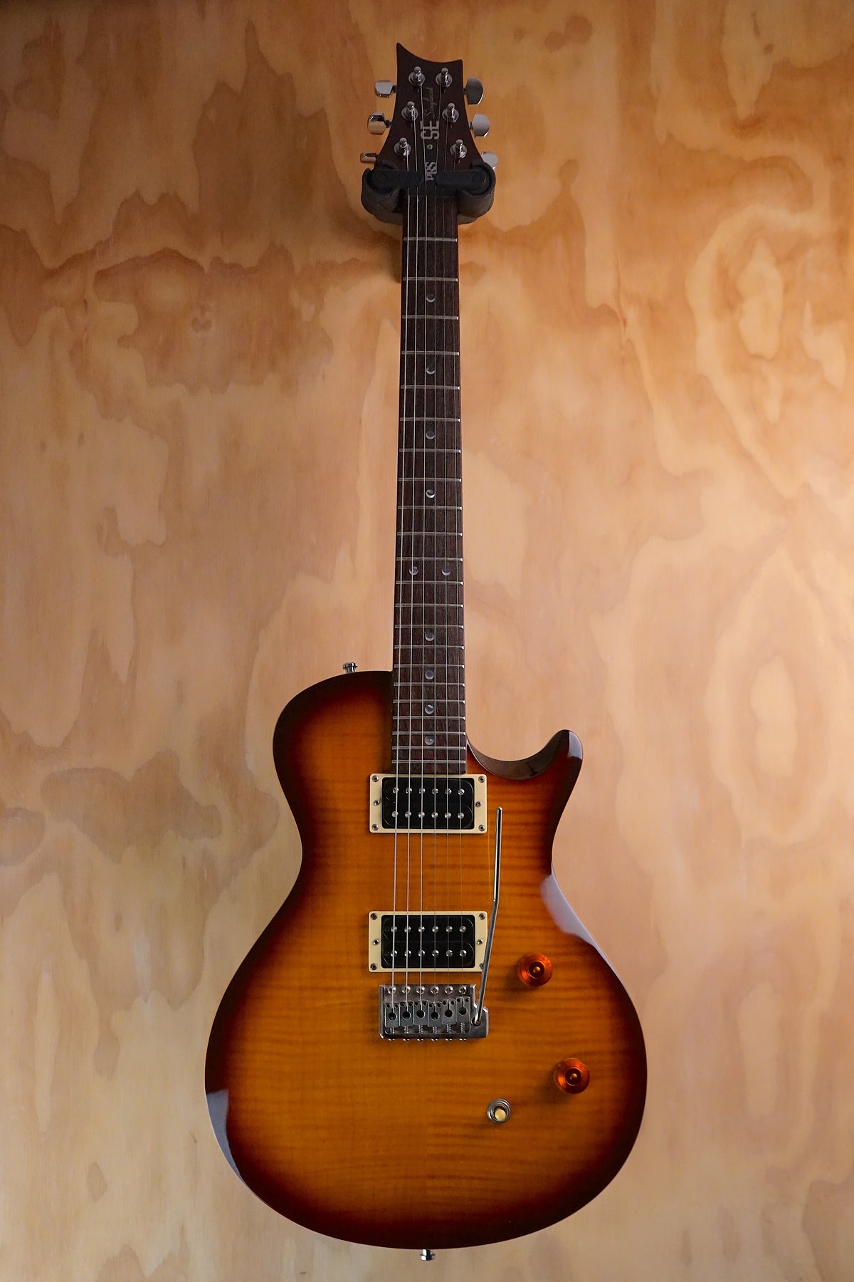 2009 PRS SE Singlecut Trem Tobacco Sunburst, (Used)
