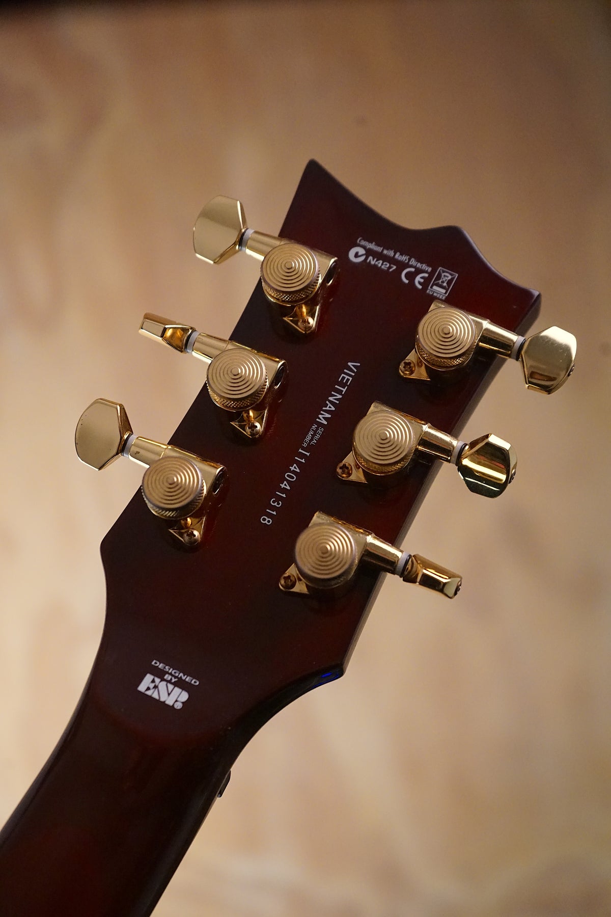 ESP LTD EC-10 2-Tone Sunburst with Tonerider P-90s, (Used)