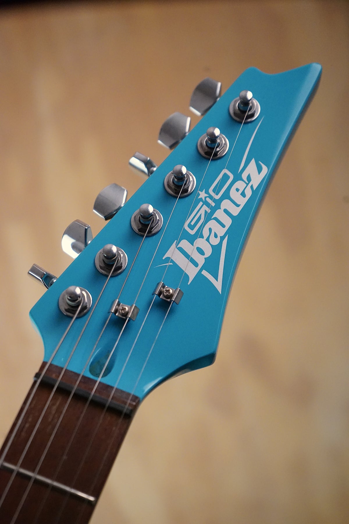 Ibanez GIO GRX120SP-PBL Pale Blue Electric Guitar, (Used)