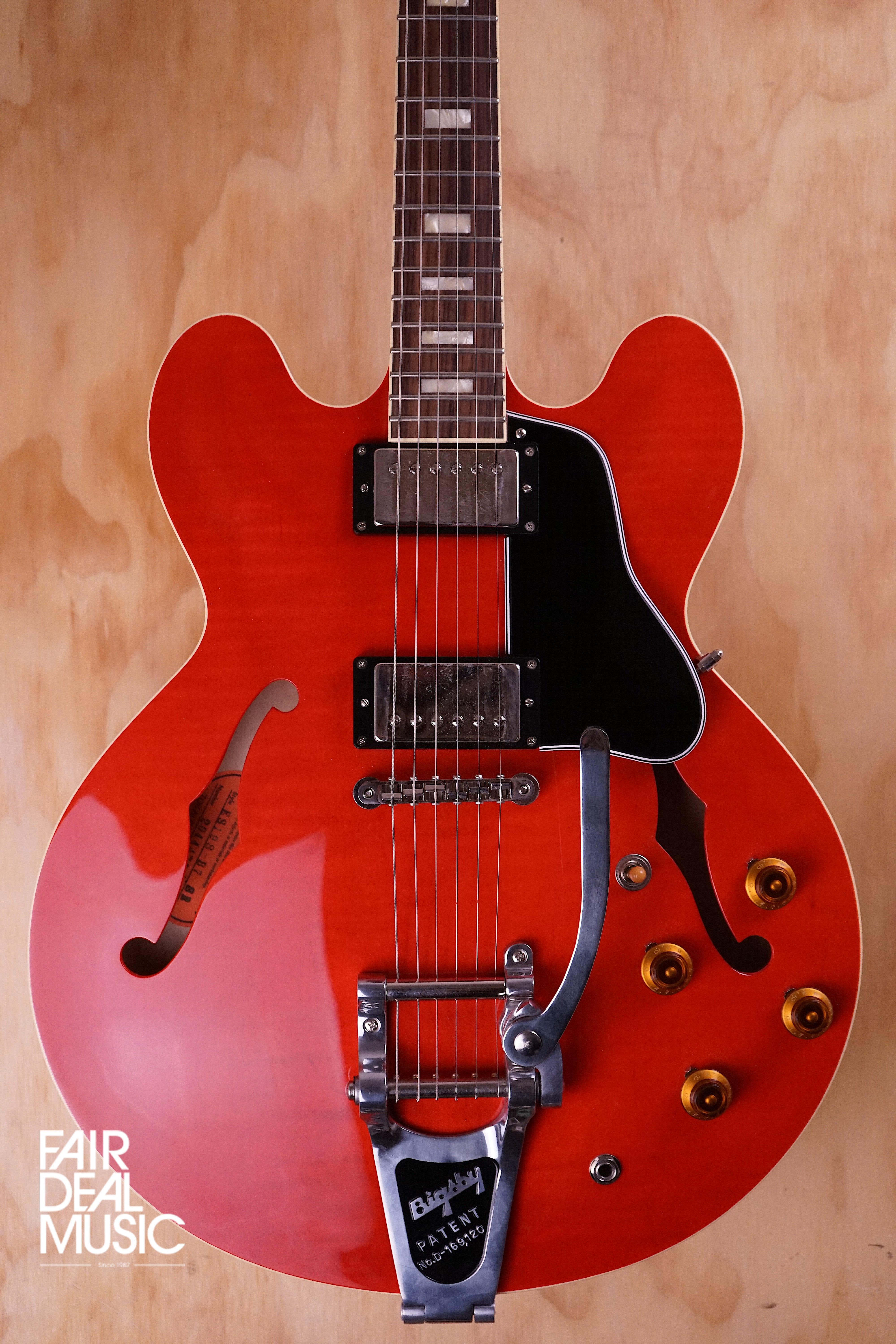 Tokai ES-198 Bigsby in cherry finish, USED - Fair Deal Music