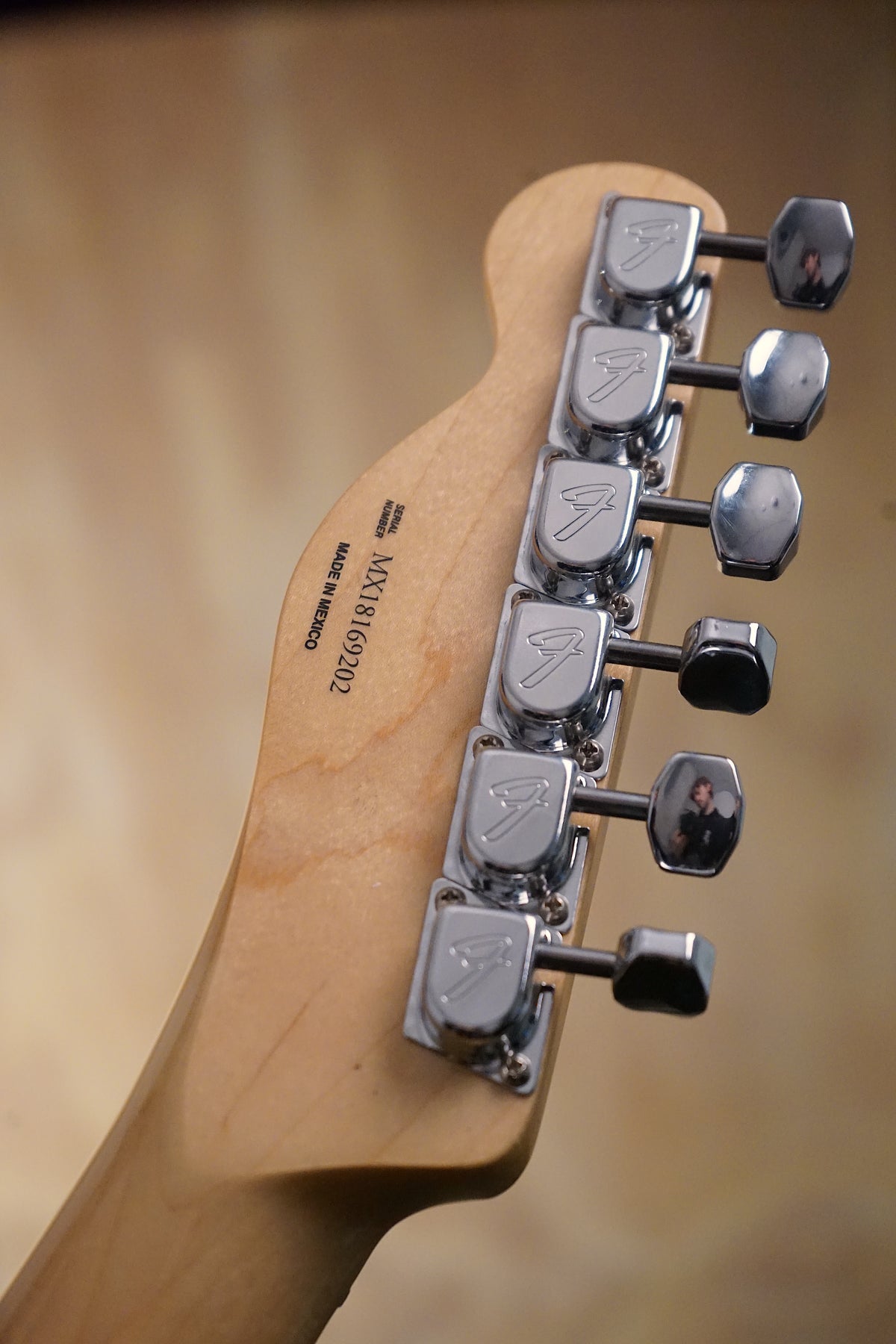 2019 Fender Limited Edition '72 Telecaster Custom Bigsby Sunset Orange Transparent, (Used, Comm)