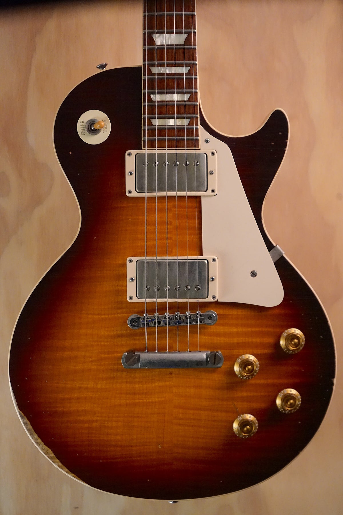 2013 Gibson Custom Shop '59 Les Paul Standard Reissue Aged Tobacco Burst, (Used)