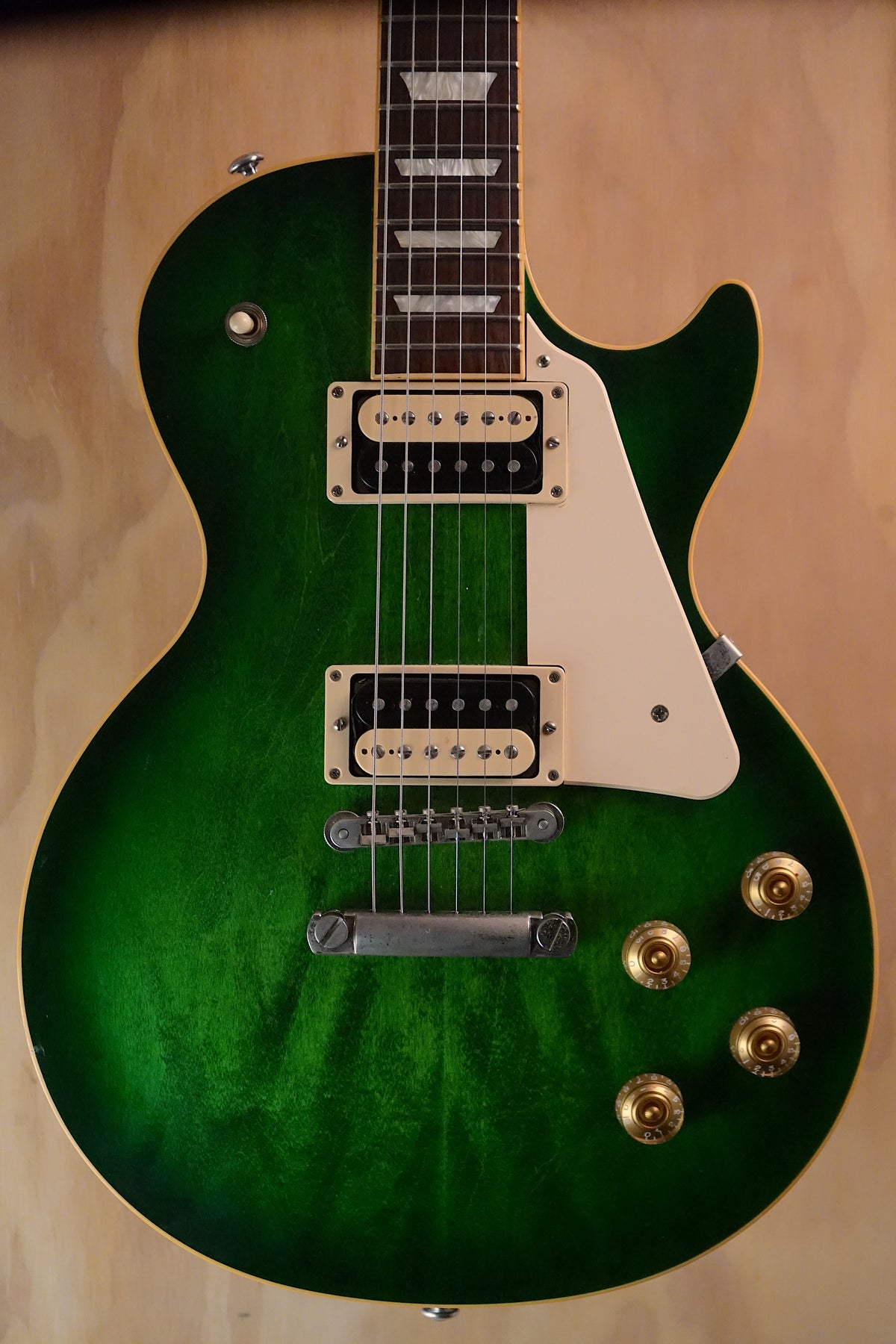 2017 Gibson Les Paul Classic T Green Ocean Burst, (Used) - Fair Deal Music