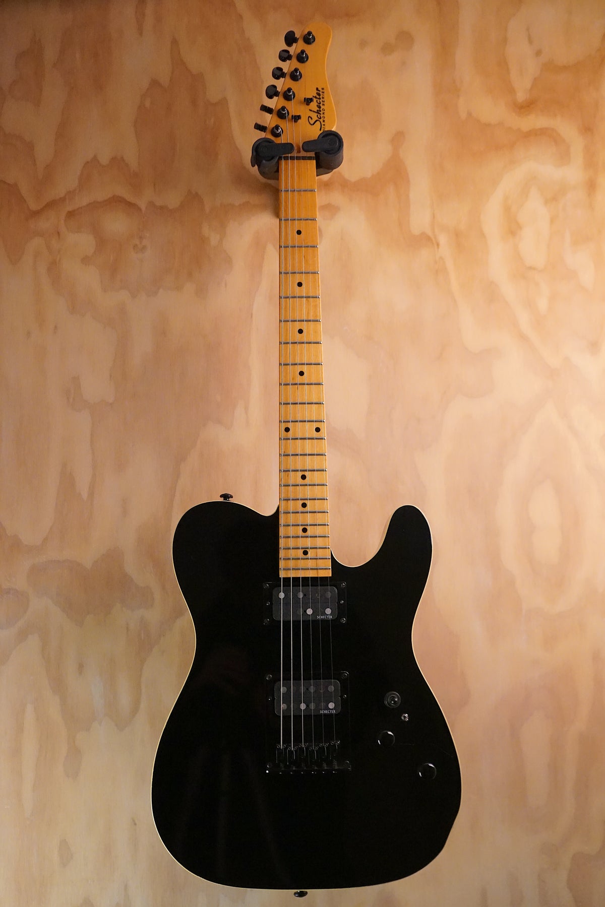 Schecter PT Standard Black Electric Guitar, (Used) - Fair Deal Music