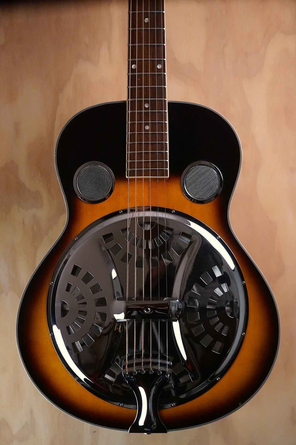 Legacy Round Neck Resonator Sunburst Guitar, (Used) - Fair Deal Music