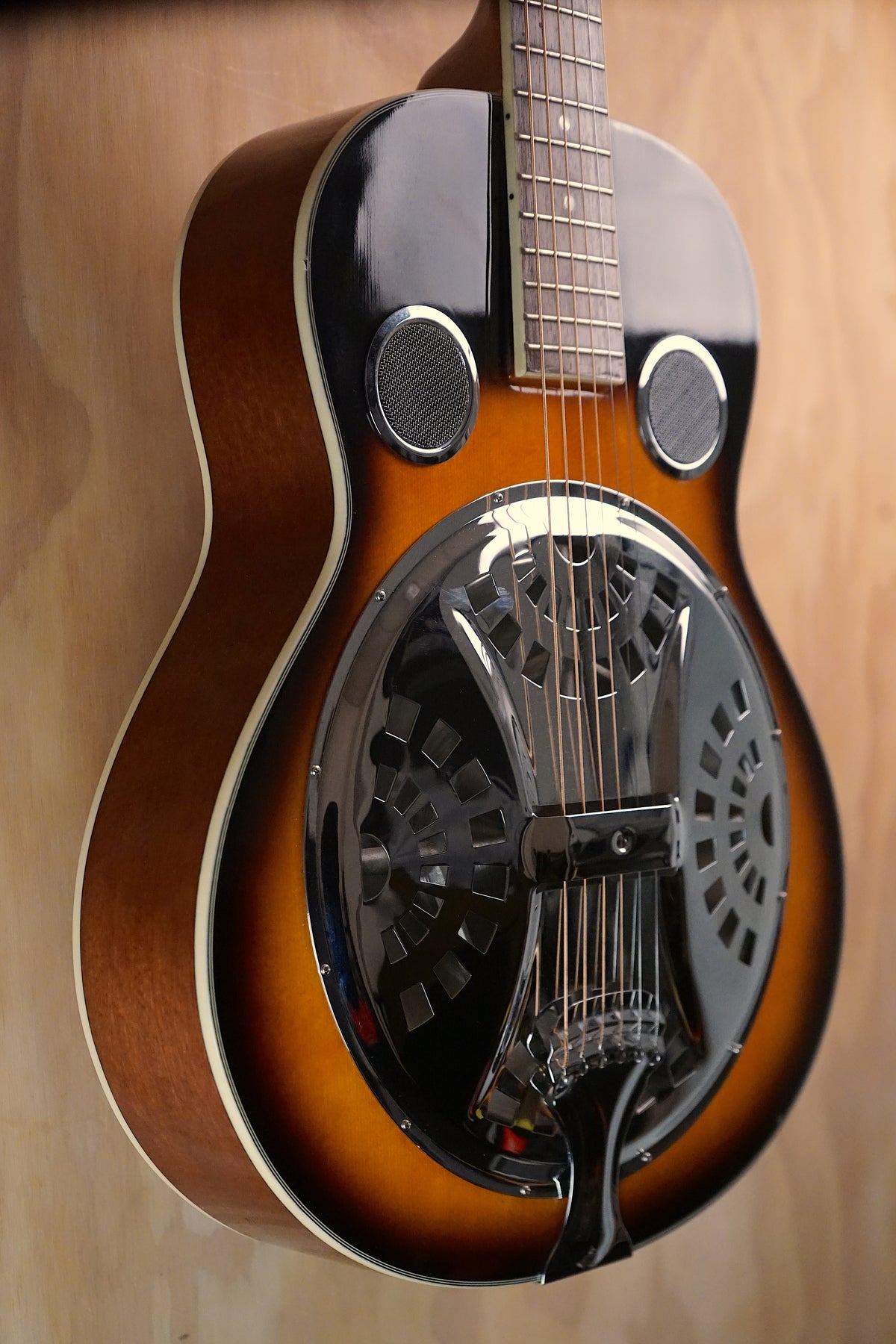 Legacy Round Neck Resonator Sunburst Guitar, (Used) - Fair Deal Music