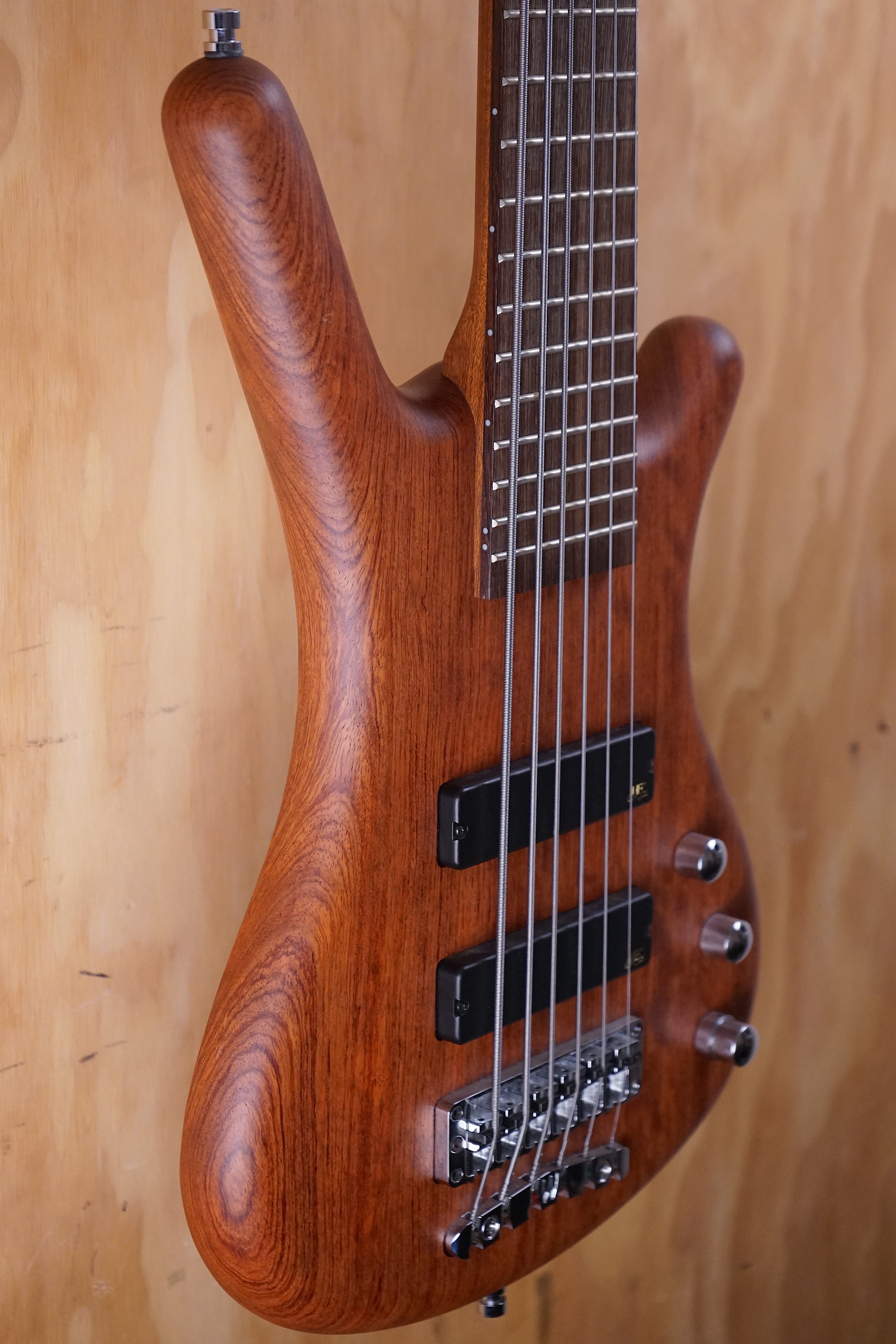 Warwick GPS Corvette Bubinga 6‑String Electric Bass Guitar, (Used) - Fair Deal Music