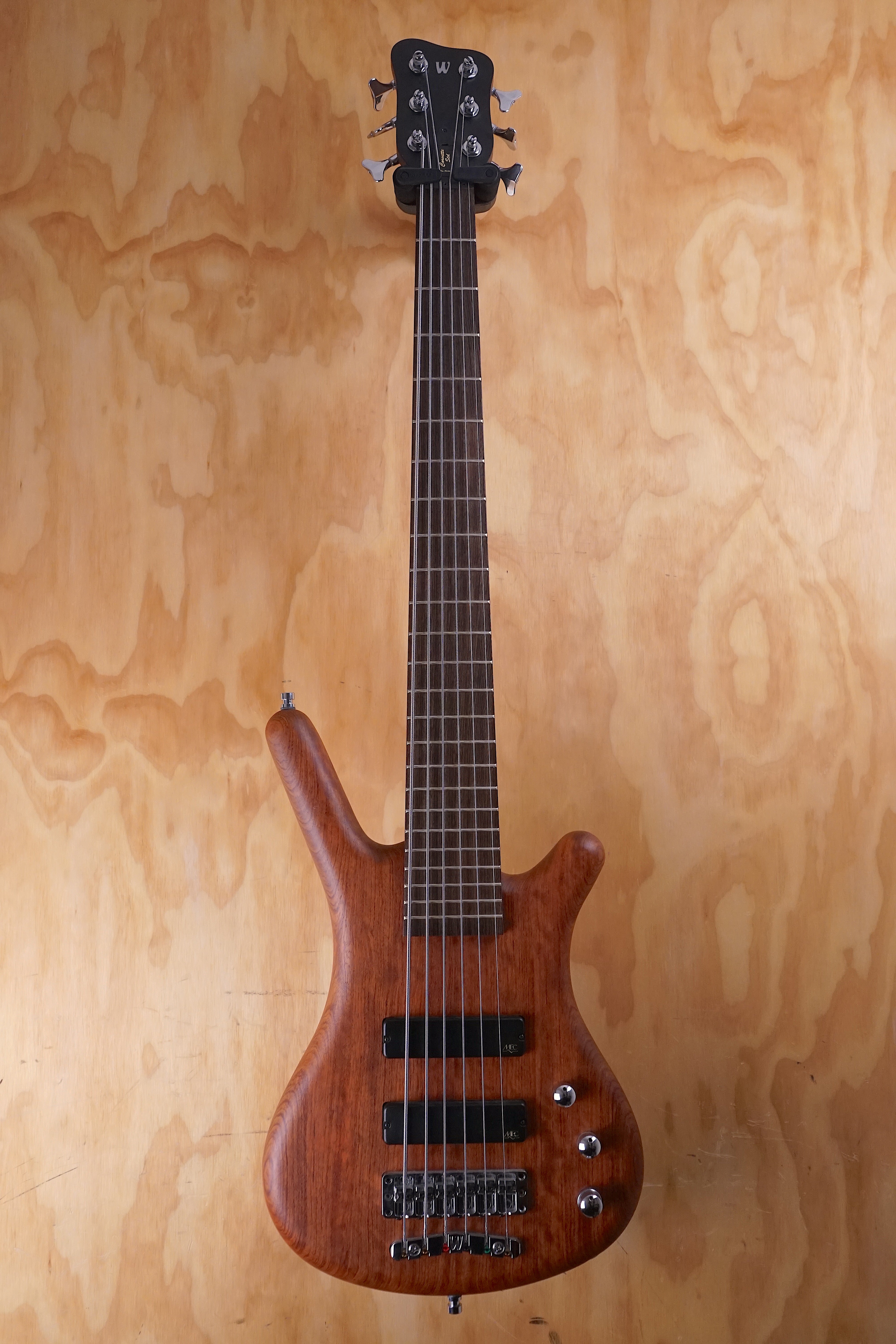 Warwick GPS Corvette Bubinga 6‑String Electric Bass Guitar, (Used) - Fair Deal Music