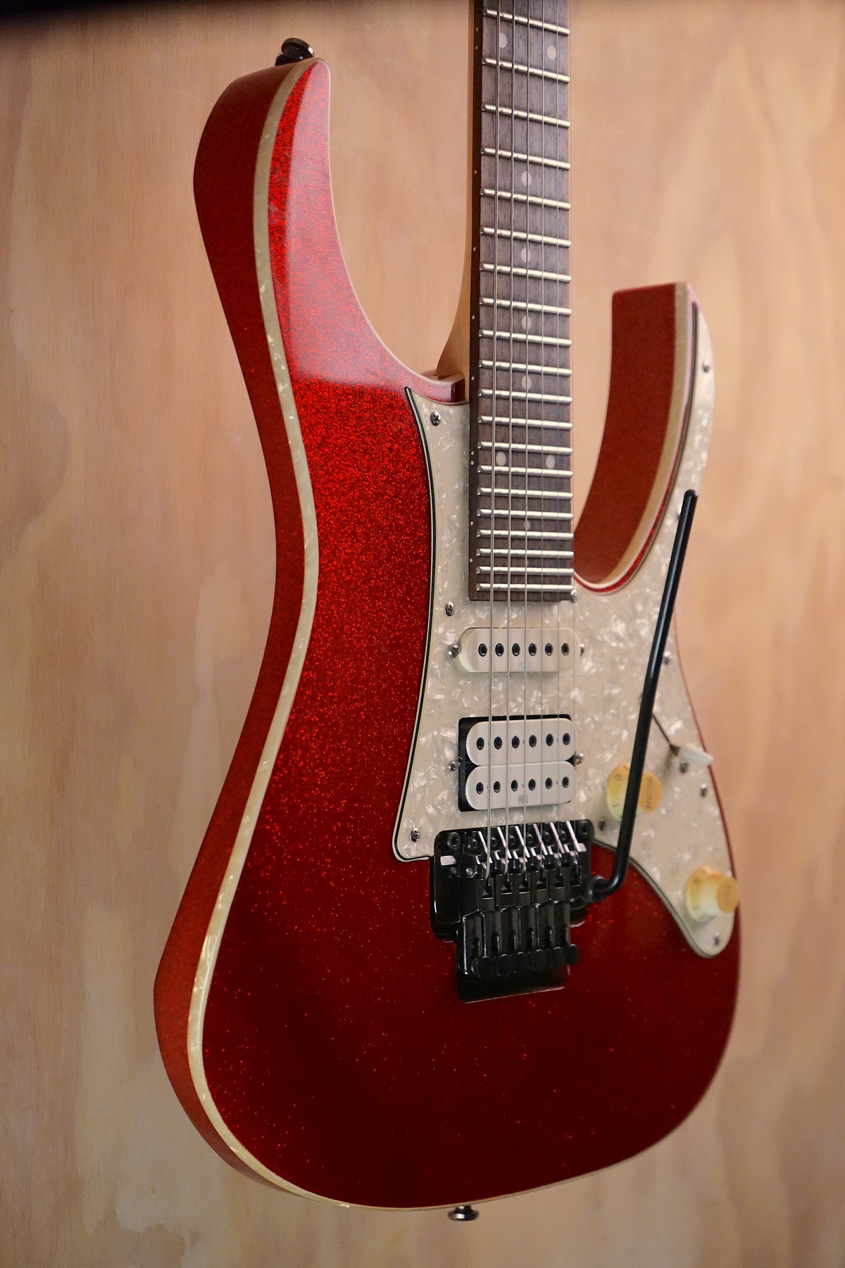 Ibanez RG550XH Red Sparkle 30-Fret Electric Guitar, (Used, Comm) - Fair Deal Music