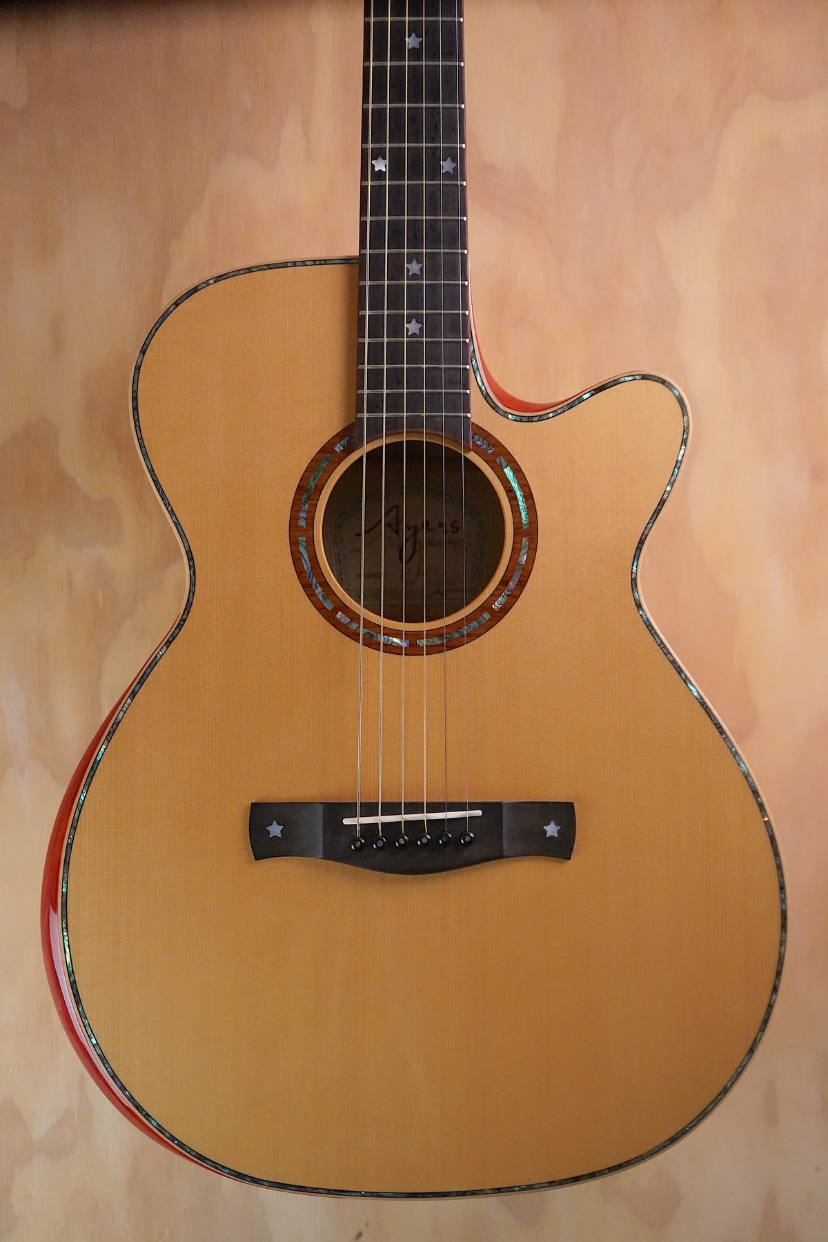 Ayers A-06CX Auditorium Cutaway Acoustic Guitar, (Used, Comm) - Fair Deal Music