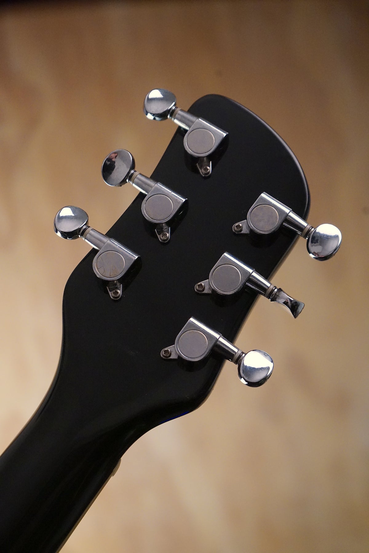 Rockinbetter 330-Style Black Semi-Hollow Guitar, (Used, Comm)