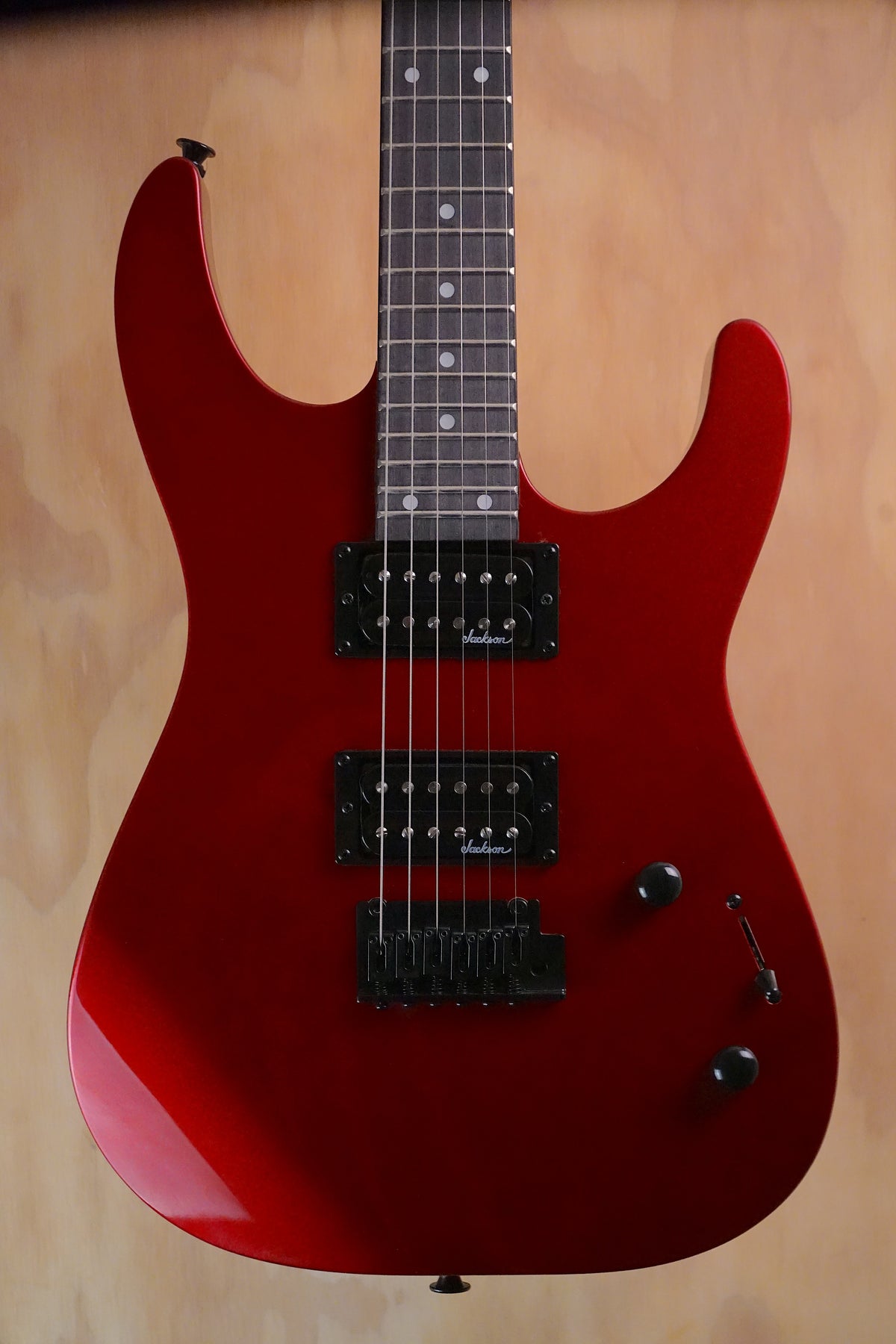 Jackson JS12 Dinky Metallic Red Amaranth Fingerboard, (Used)
