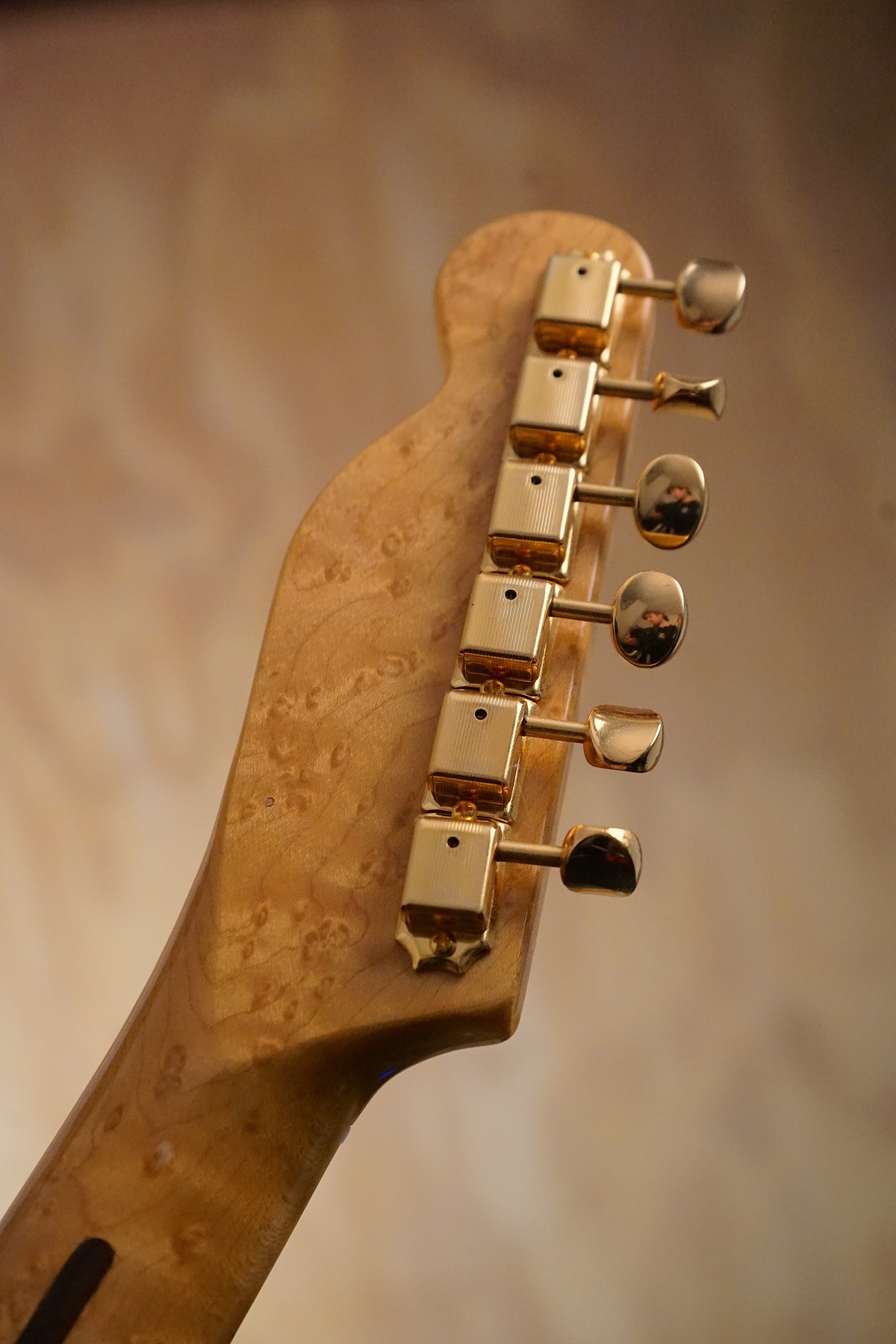 G Custom Telecaster Copy Black Birdseye Maple, (Used)