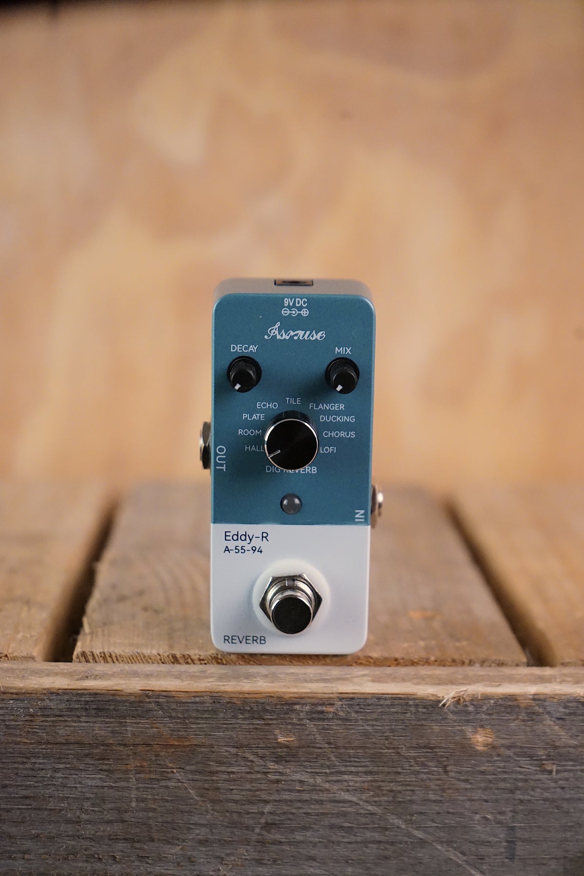 Asmuse Eddy-R A-55-94 Reverb Guitar Effects Pedal, (Used) - Fair Deal Music