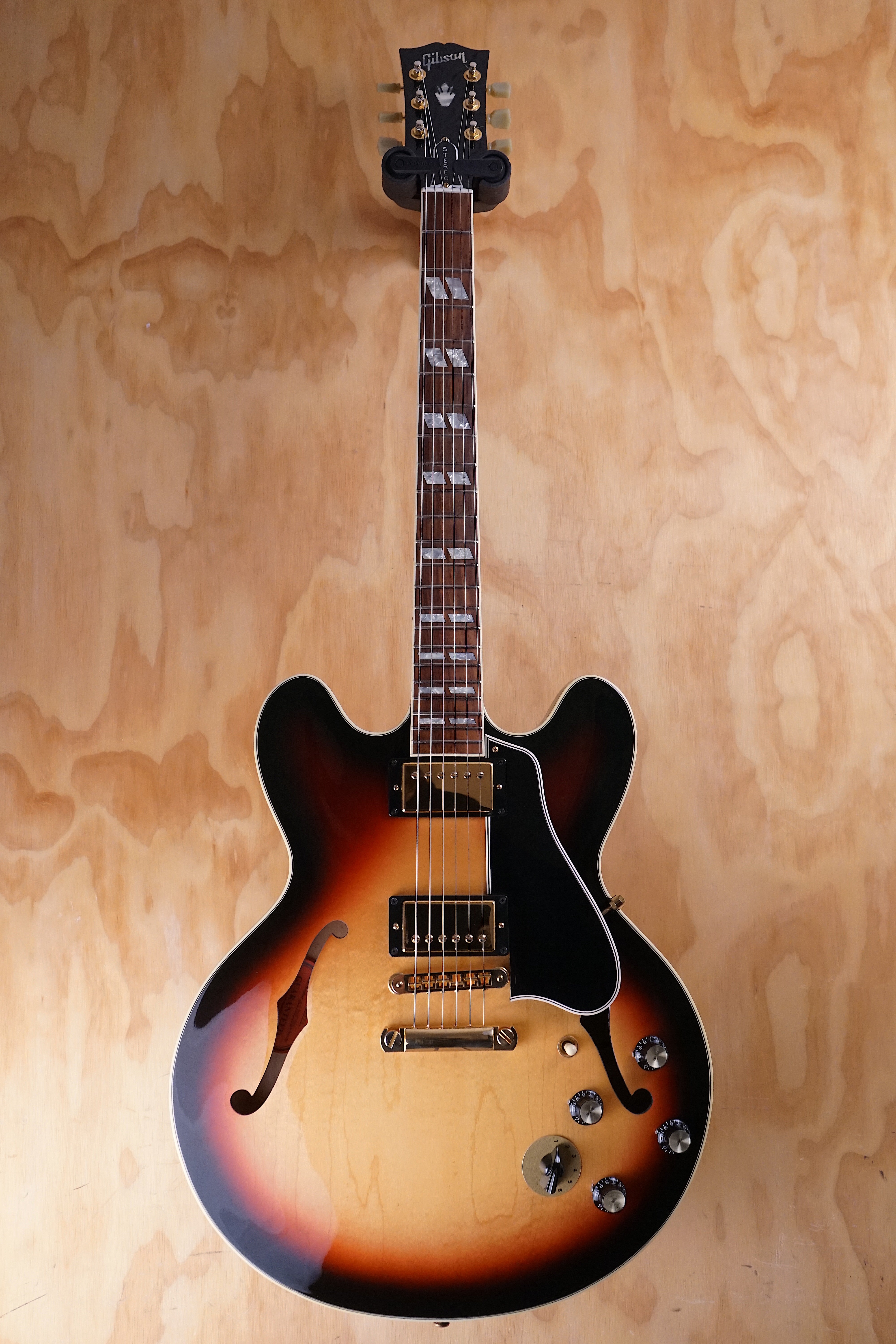 2008 Gibson ES-345 BB King Vintage Sunburst Semi-hollow Electric Guitar, (Nearly New) - Fair Deal Music