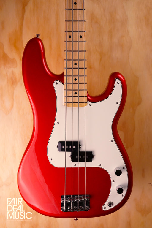 Fender Player Precision Bass, Candy Apple Red, Ex Display - Fair Deal Music