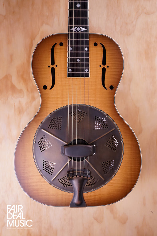 National Reso-Phonic El Trovador Maple Resonator Guitar, USED - Fair Deal Music