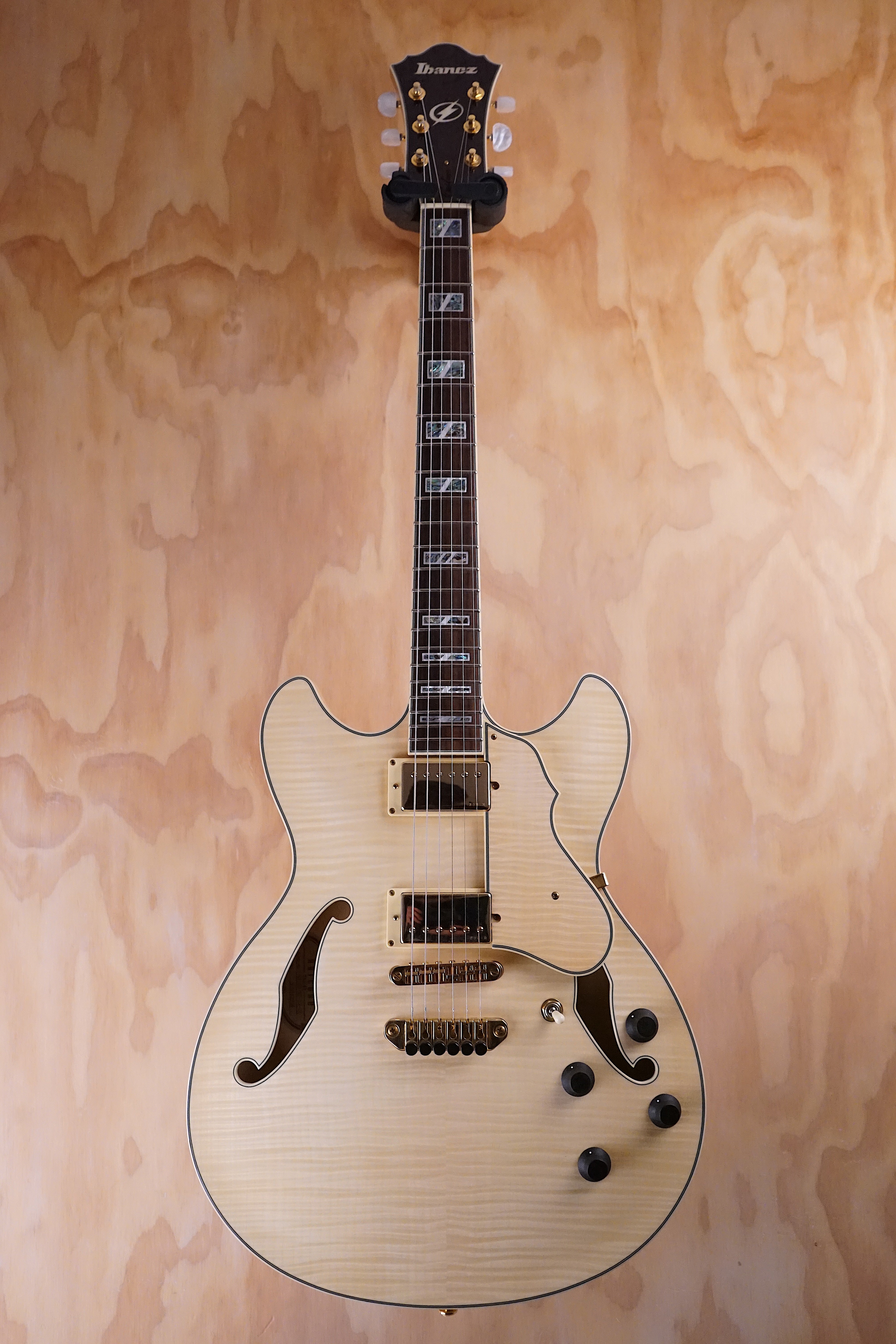 Ibanez Artcore AS103 Custom in Natural Semi-hollow Guitar, (Used, Comm) - Fair Deal Music