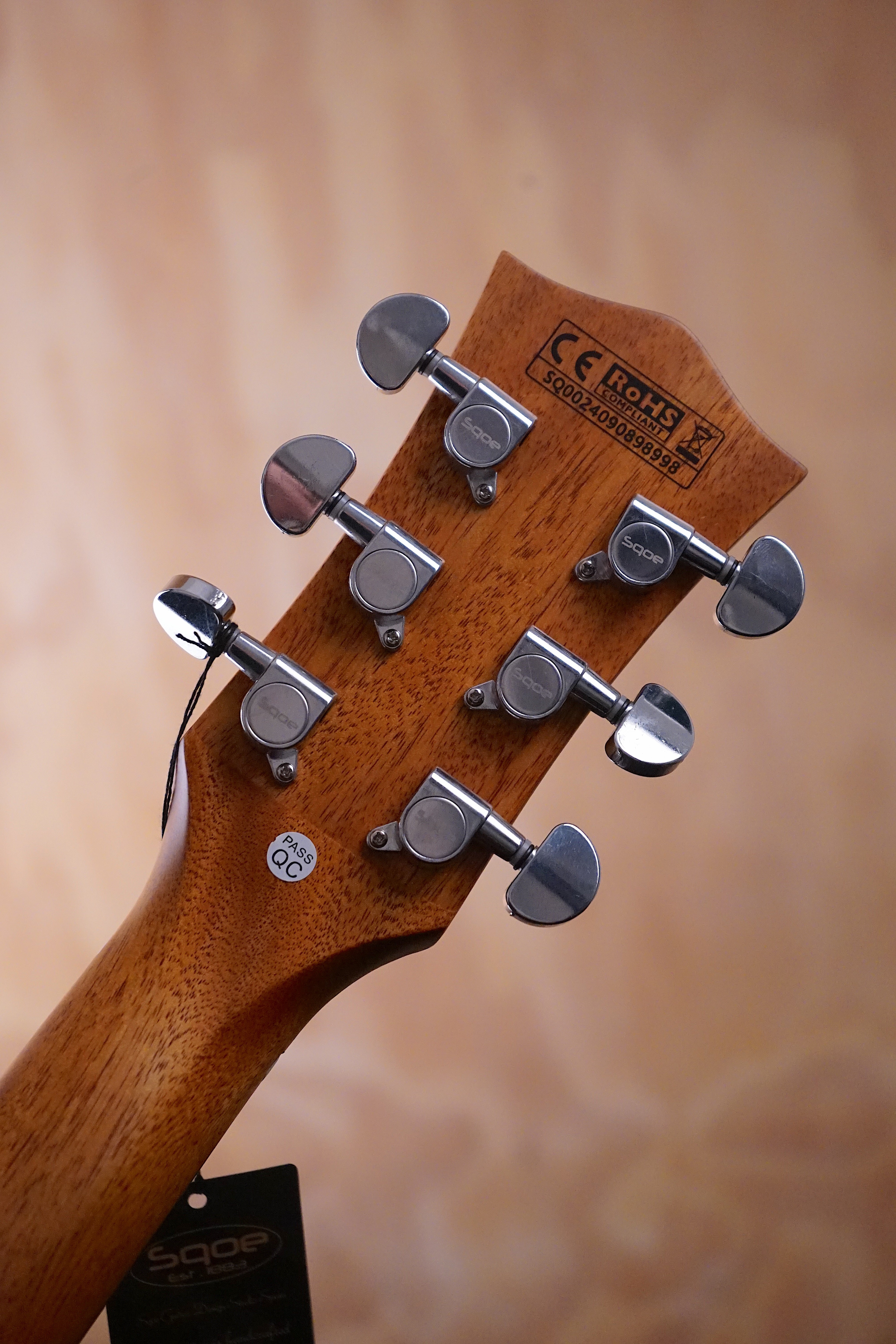 SQOE SQ-40A Electro Acoustic Guitar Mahogany - Fair Deal Music