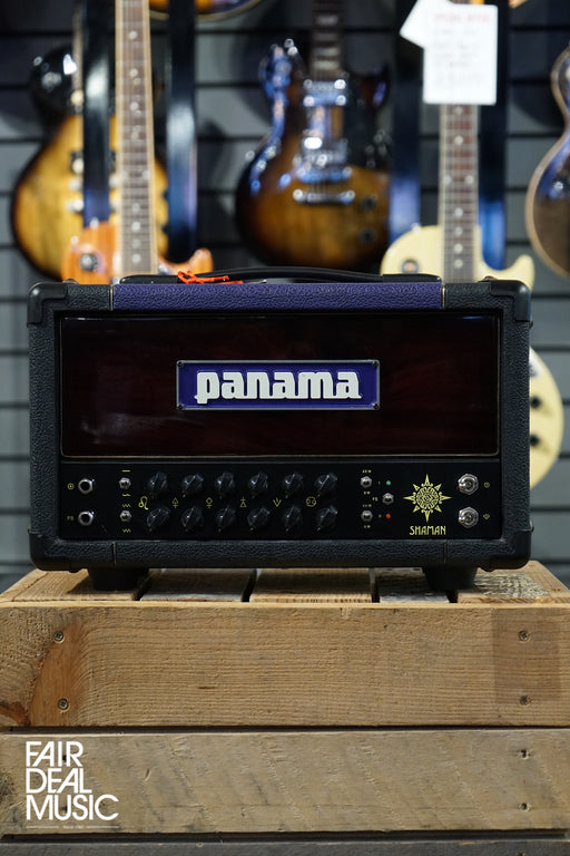 Panama Shaman 20 All Valve Guitar Amp Head in Purple, USED - Fair Deal Music