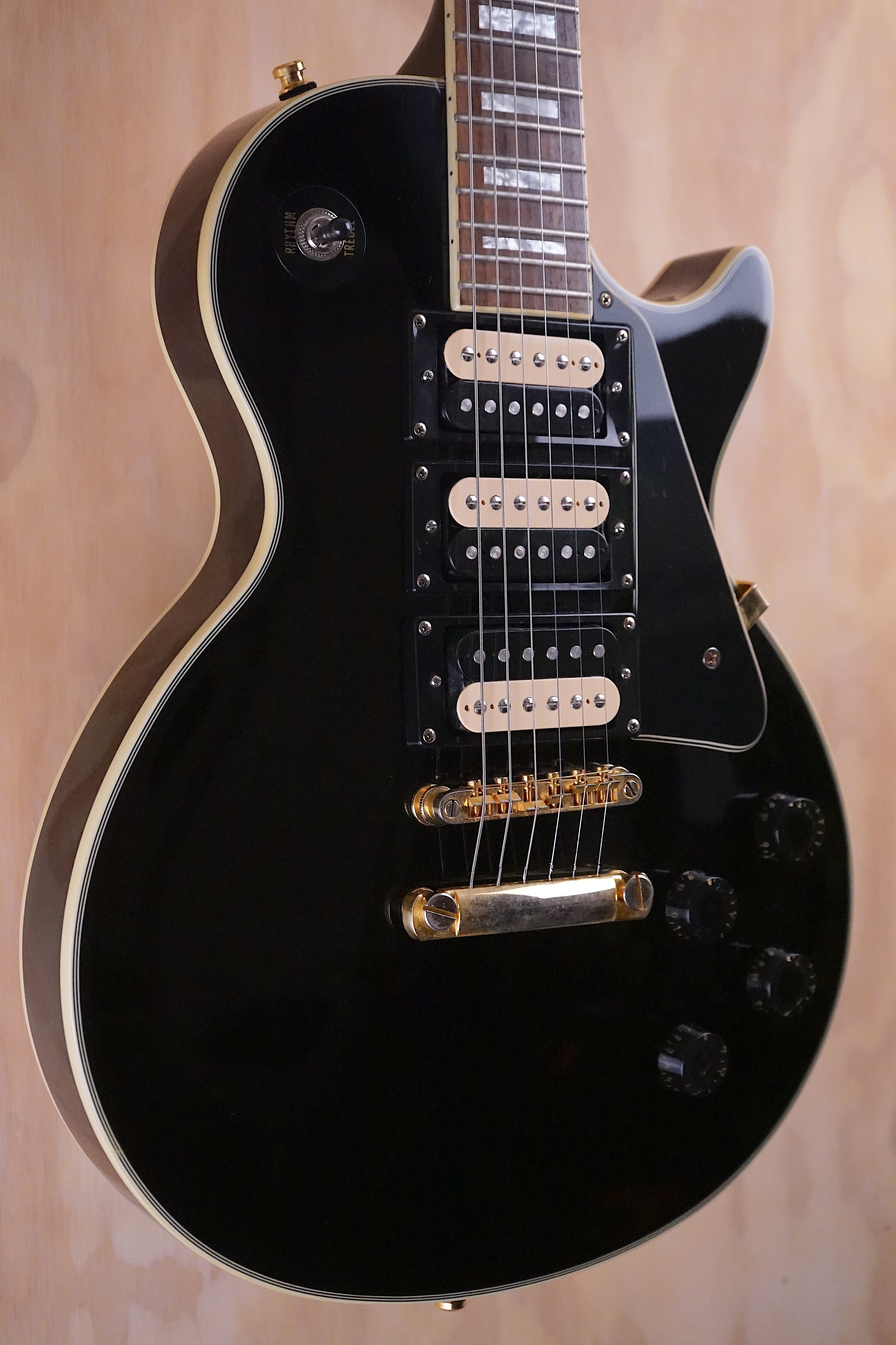Epiphone Les Paul Black Beauty, upgraded with Gibson ’57 pickups Electric Guitar, (Used) - Fair Deal Music