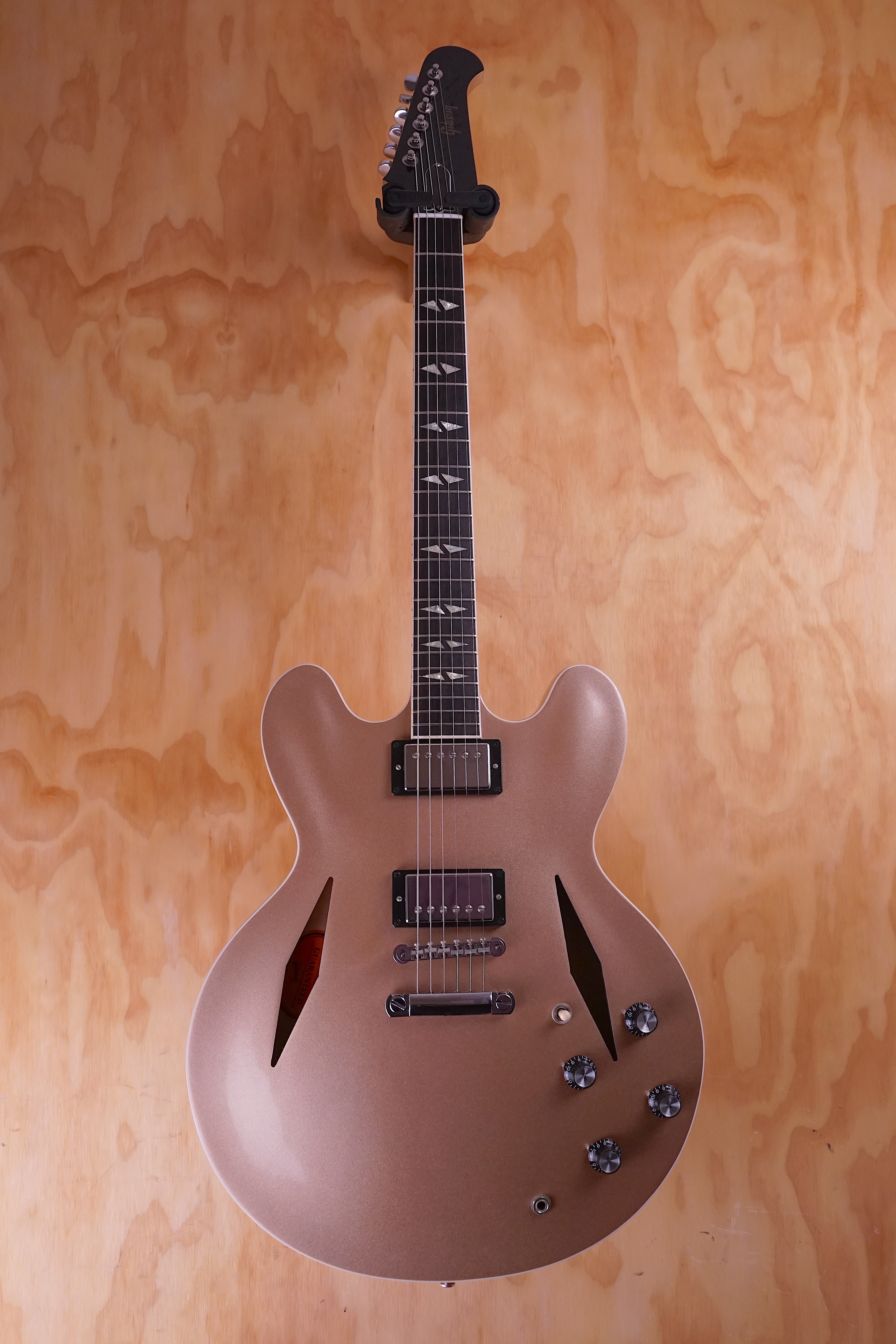 Gibson Dave Grohl DG-335 in Metallic Gold, Nearly New - Fair Deal Music
