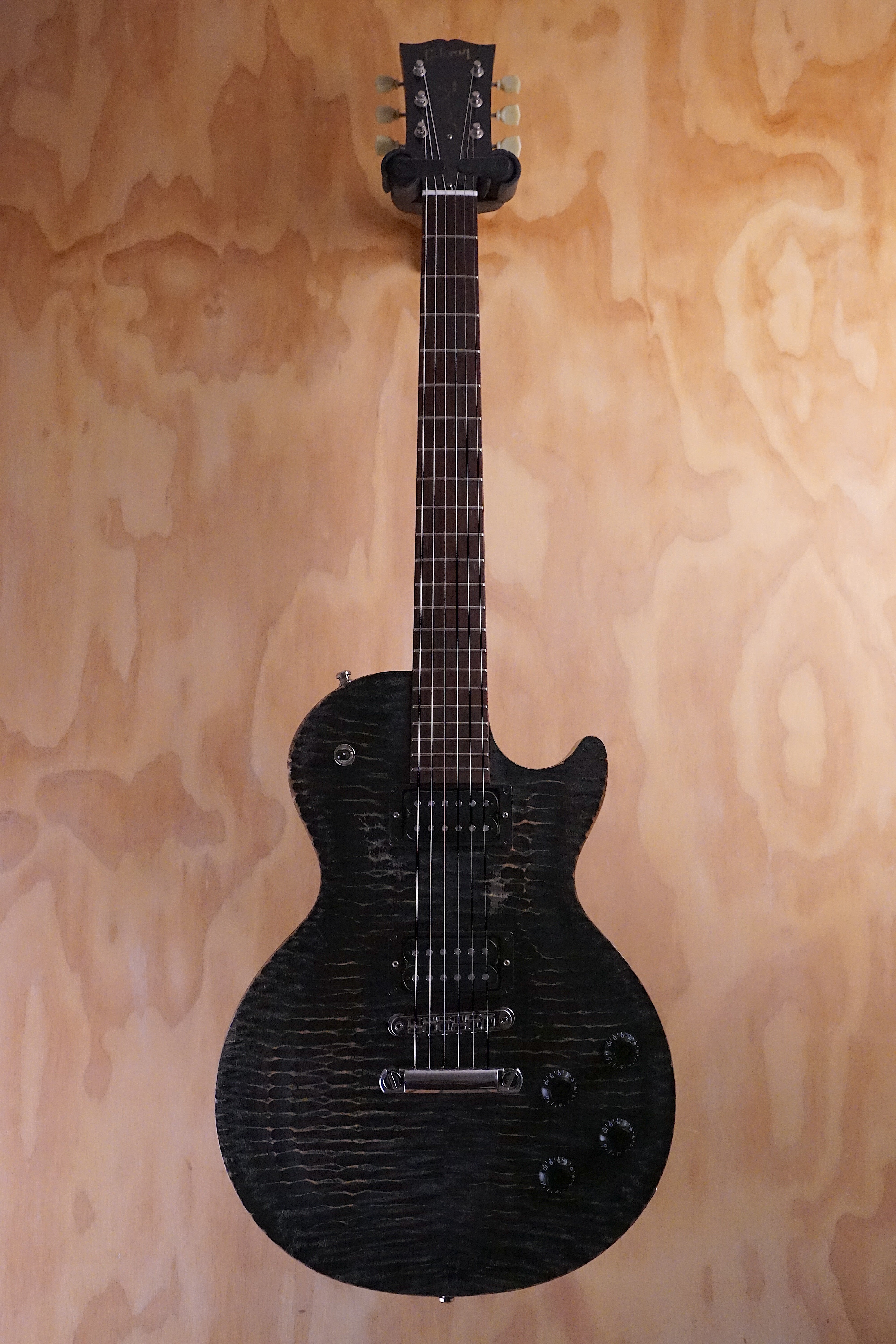 Gibson Les Paul BFG in Transparent Ebony Electric Guitar, (Used) - Fair Deal Music