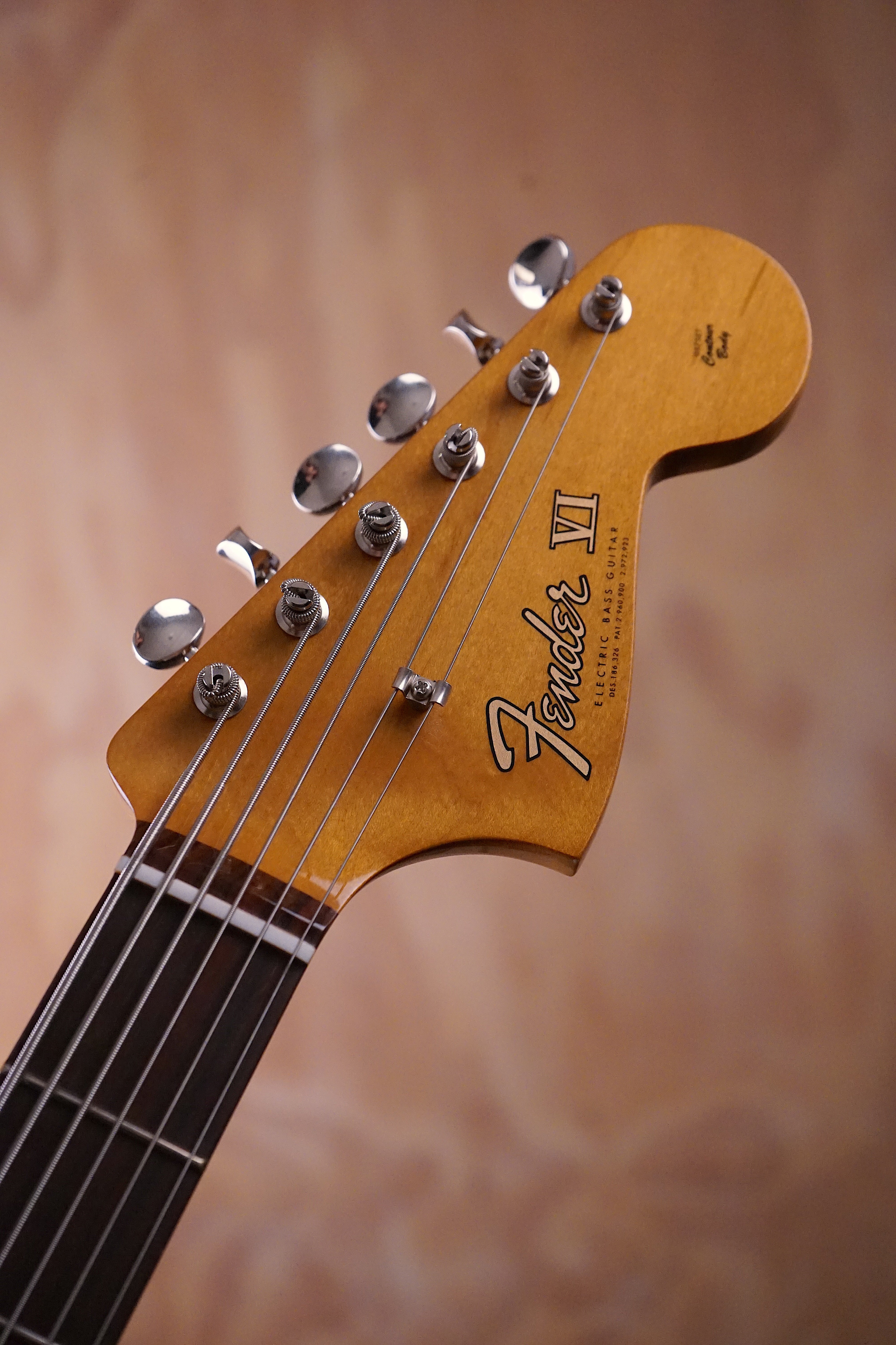 Fender Vintera II '60s Bass VI Rosewood Fingerboard Lake Placid Blue Electric Bass Guitar (Open Box) - Fair Deal Music