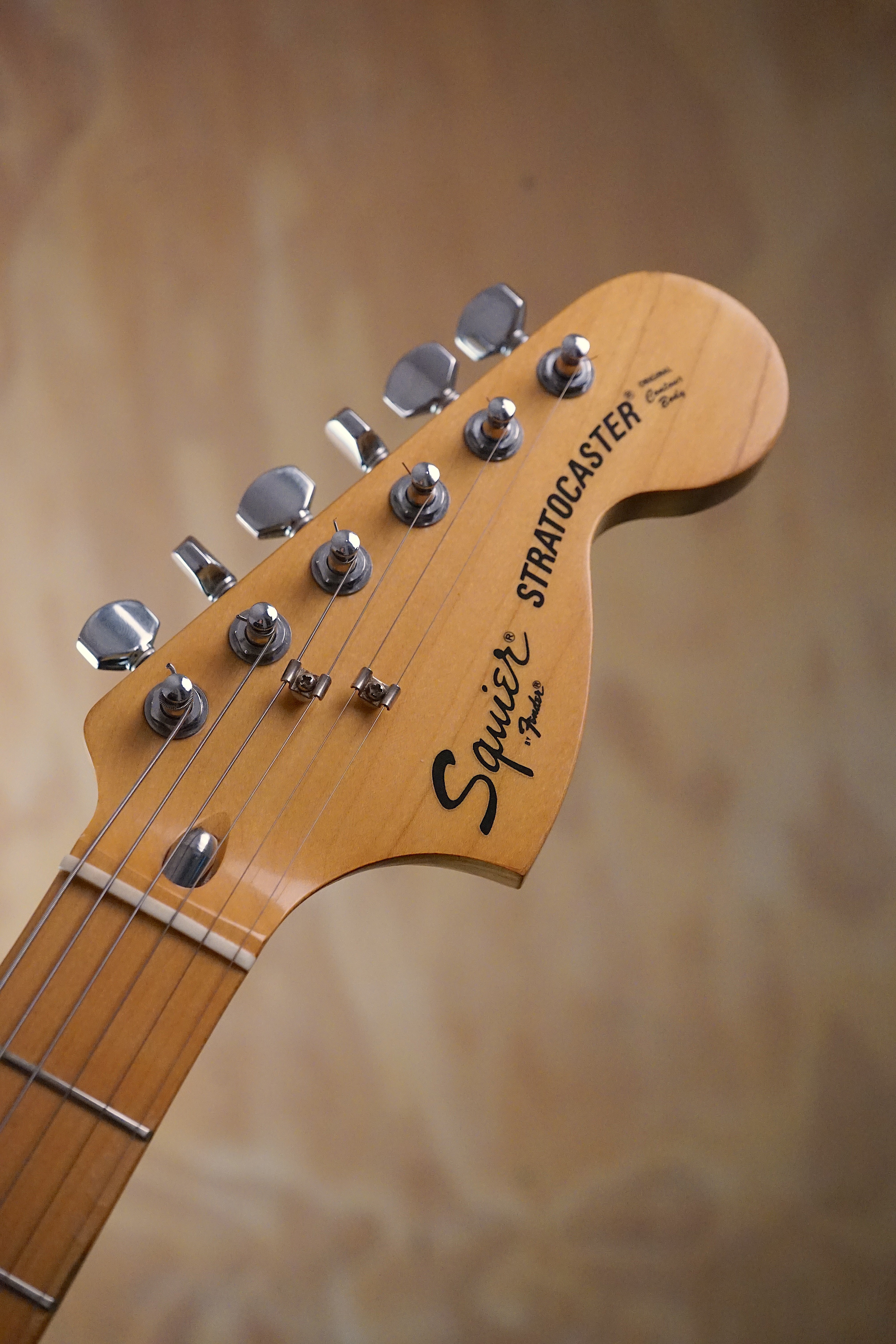 Squier SQ Series Stratocaster Black Electric Guitar, (Used) - Fair Deal Music