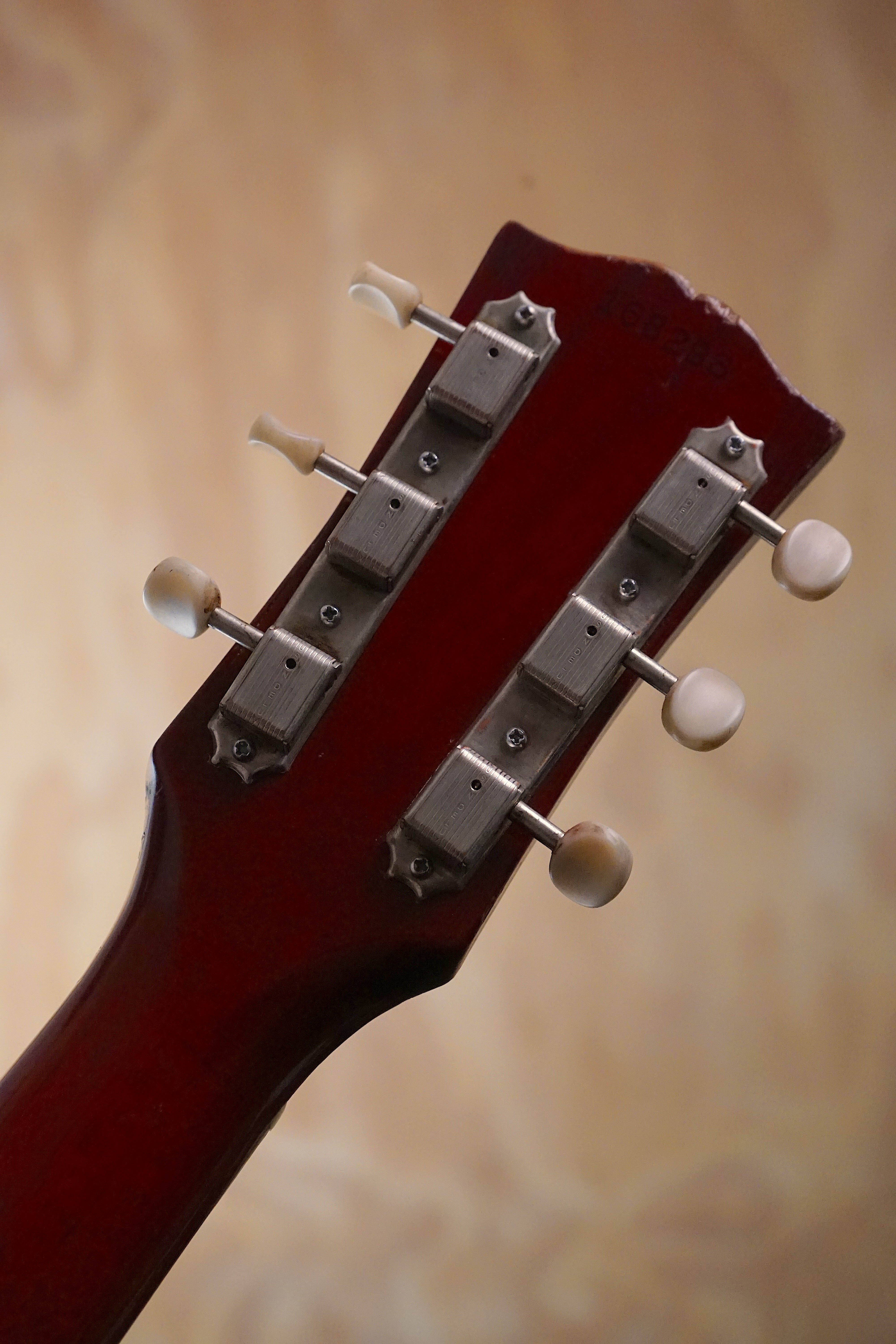 1964 Gibson SG Junior Cherry Electric Guitar, (Used) - Fair Deal Music