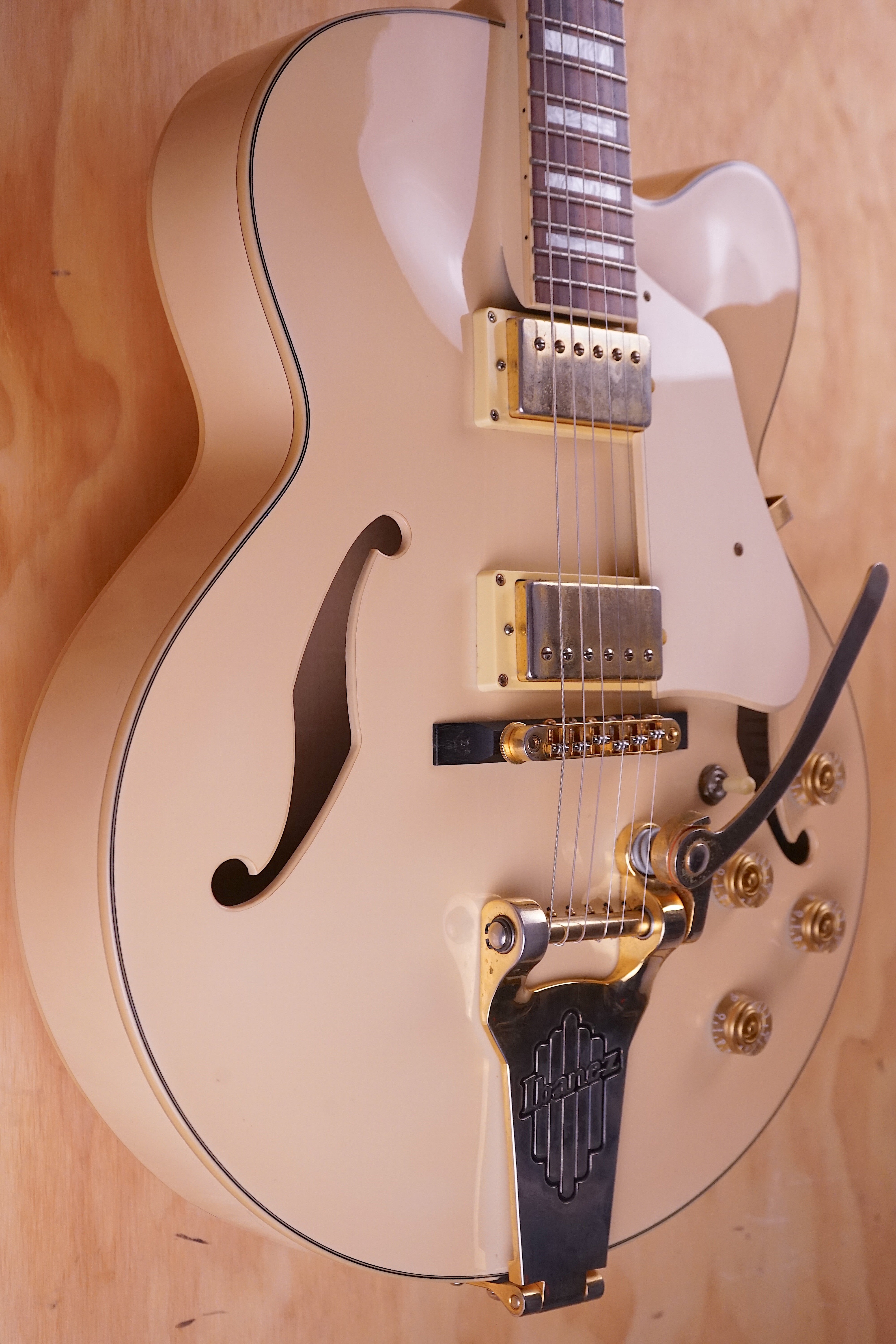 Ibanez AF75TDG, Cream & Gold, (Used) - Fair Deal Music